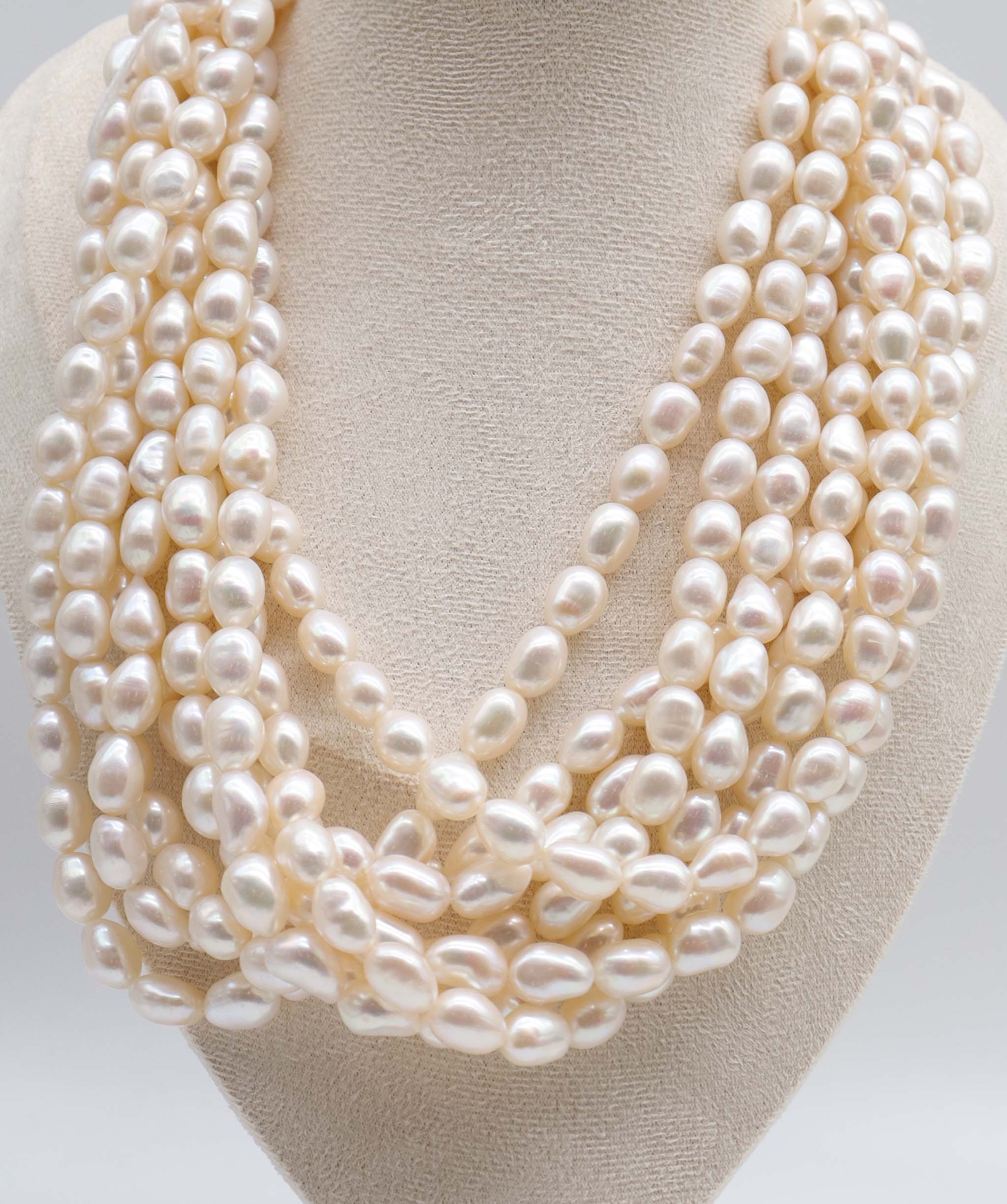 Luxury Promise Baroque White Pearls DXBCS3365