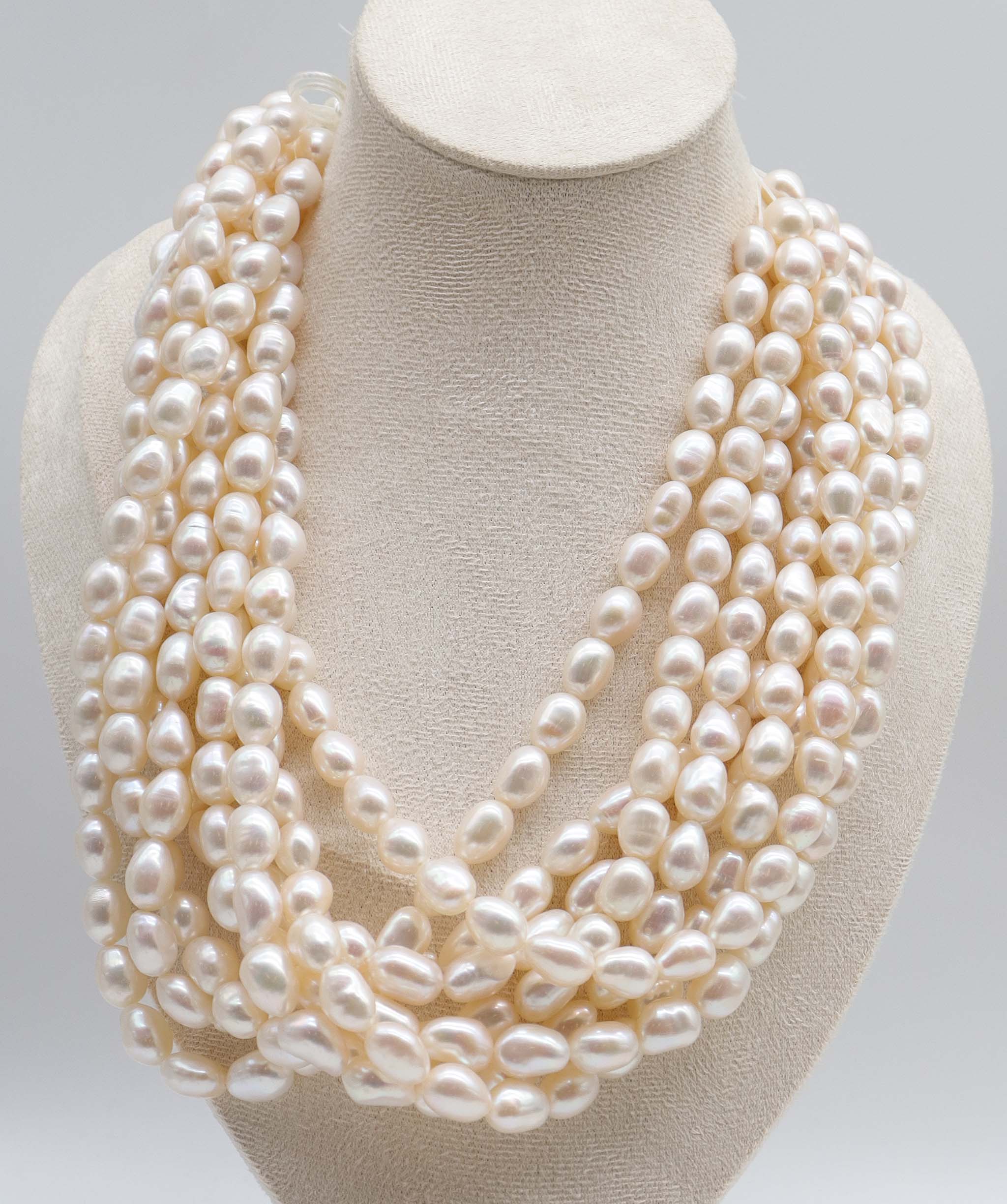 Luxury Promise Baroque White Pearls DXBCS3365