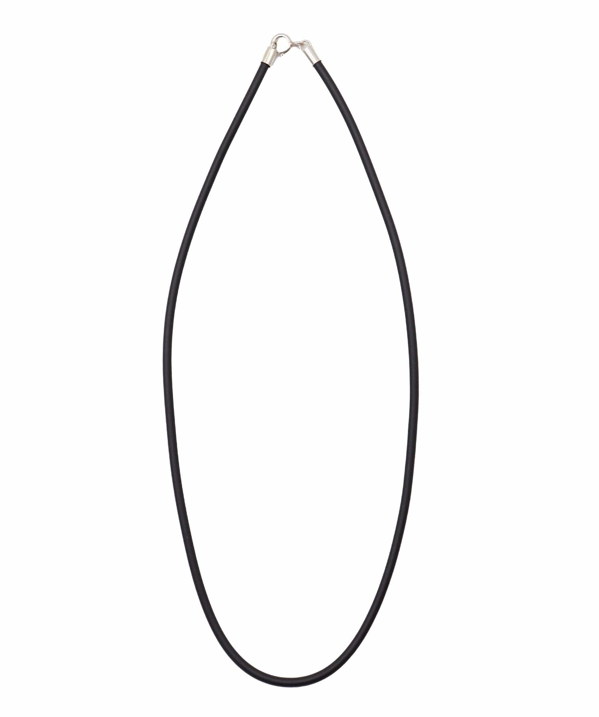 Luxury Promise Black rubber leather cord  DXBD0183