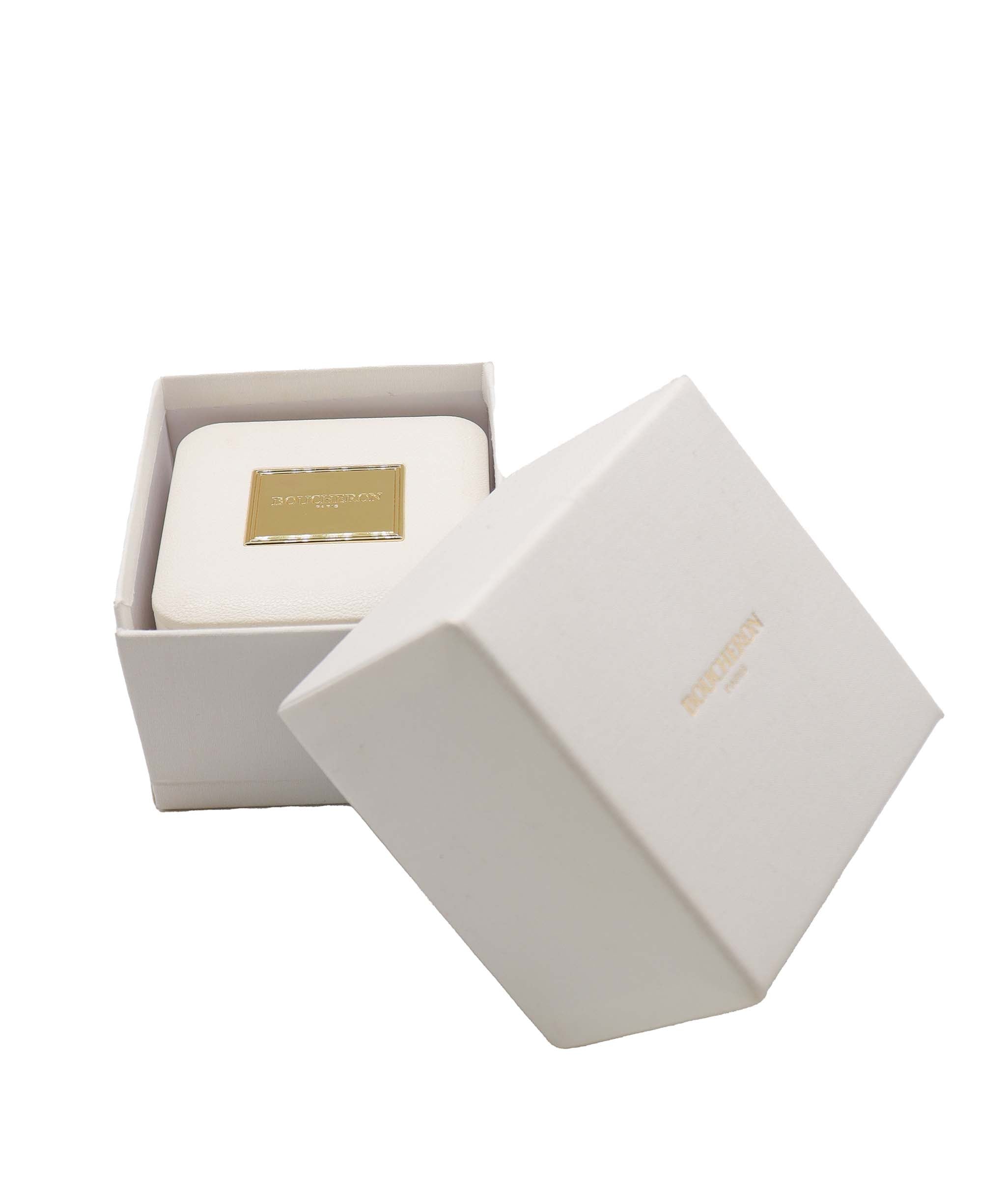 Luxury Promise Boucheron macaron ring DXBS4586