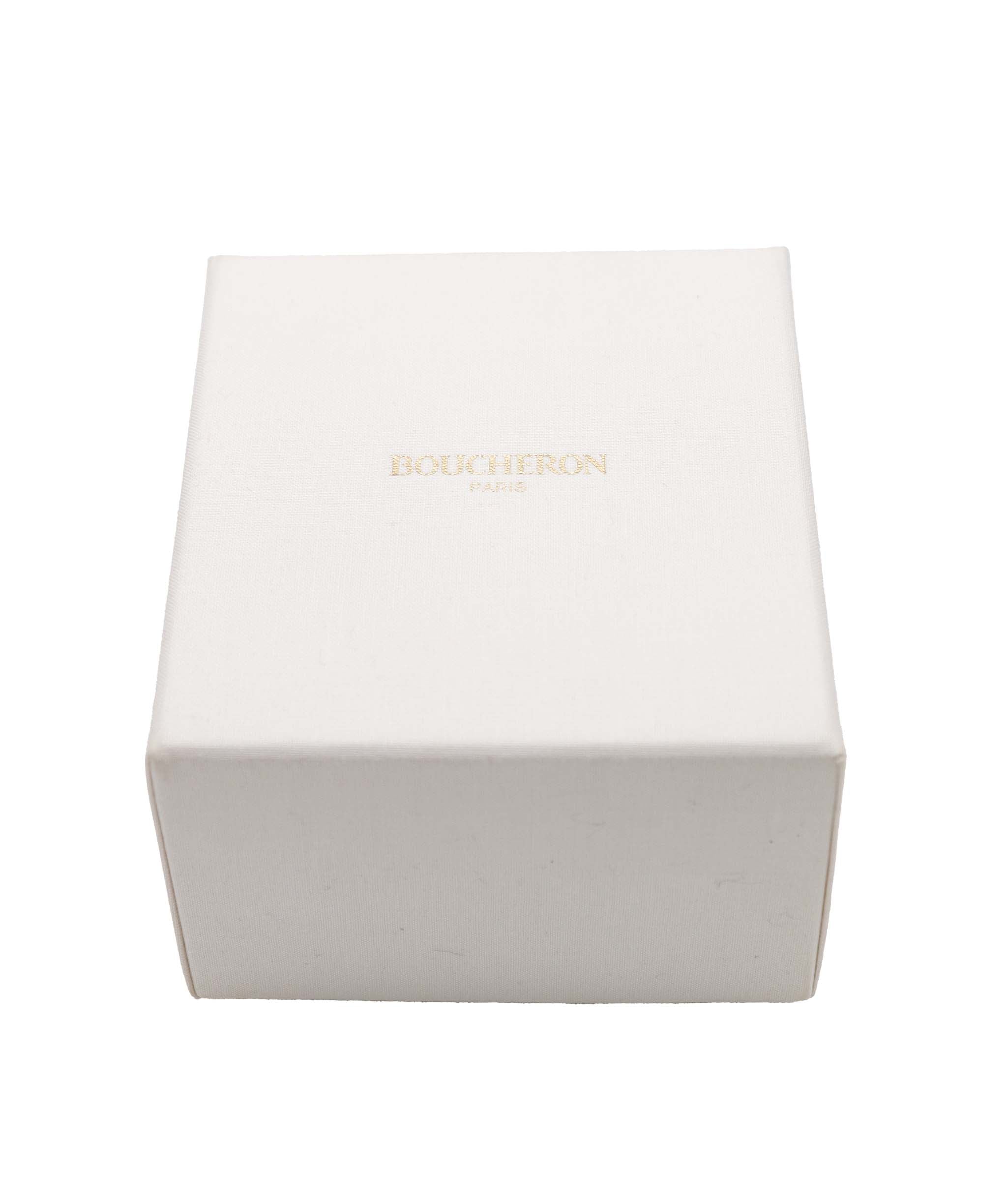 Luxury Promise Boucheron macaron ring DXBS4586