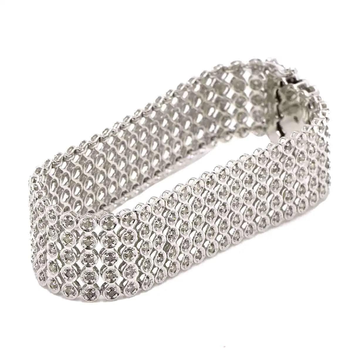 Luxury Promise Bracelet - Diamond 5.00ct 18K WG
