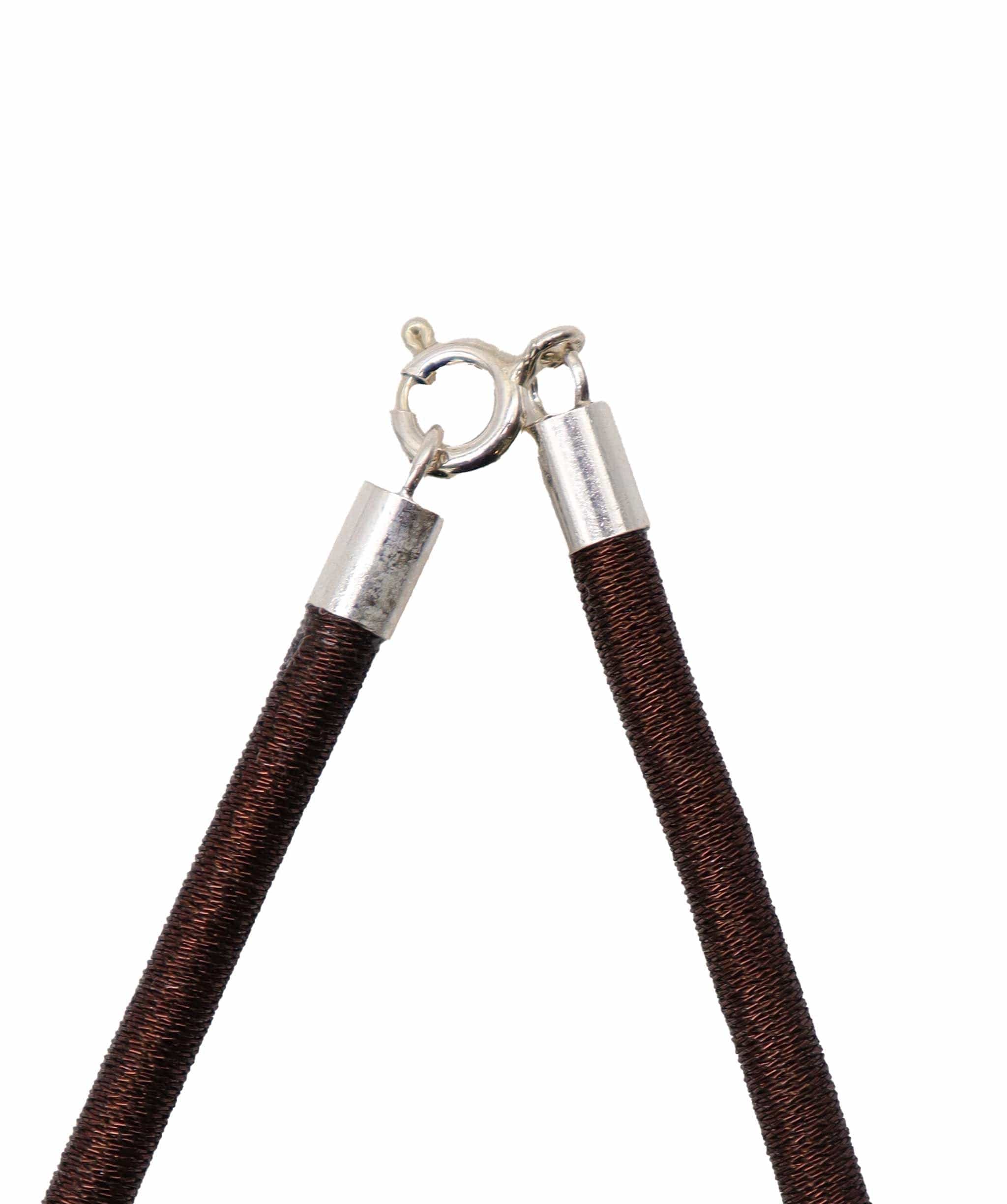 Luxury Promise Brown cord made of Japanese Silk DXBD0179