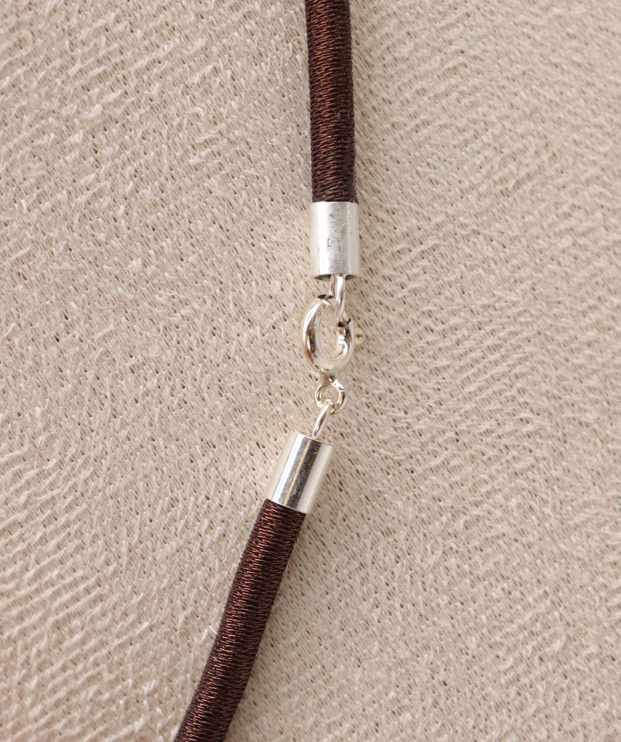 Luxury Promise Brown cord made of Japanese Silk DXBD0179