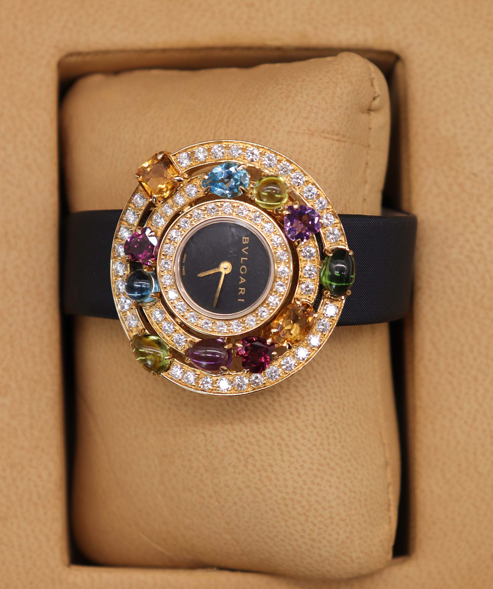 Luxury Promise Bvlgari Astrale Cherchi Diamond Bezel Watch DXBS5028