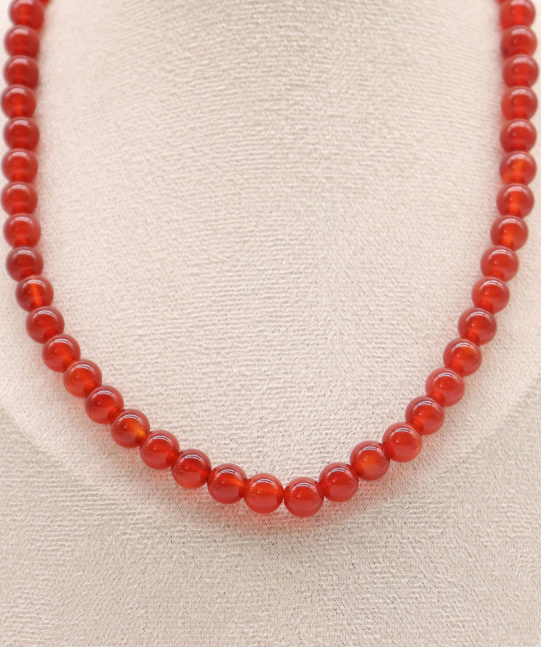 Luxury Promise Carnelian necklace RDC0681