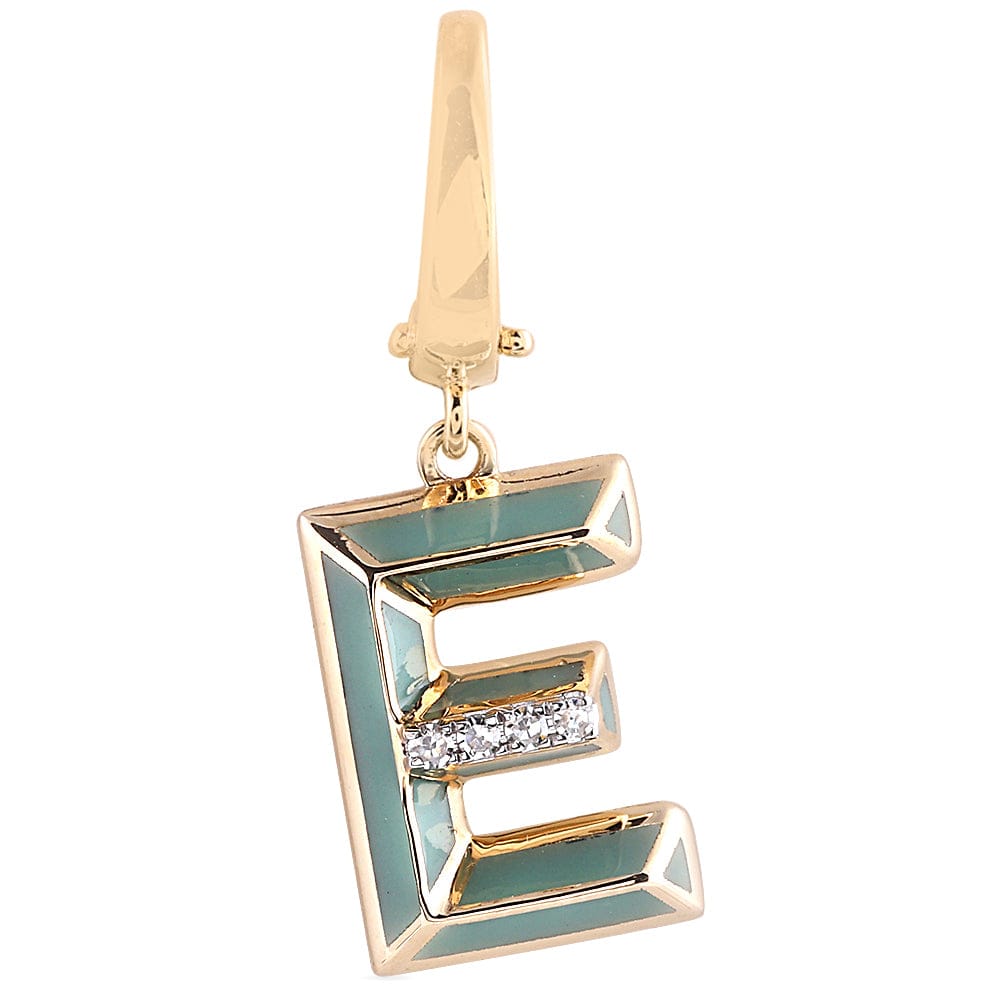 Luxury Promise Ceramic Alphabet charm RDCH0031GG-E RDCH0031GG-E