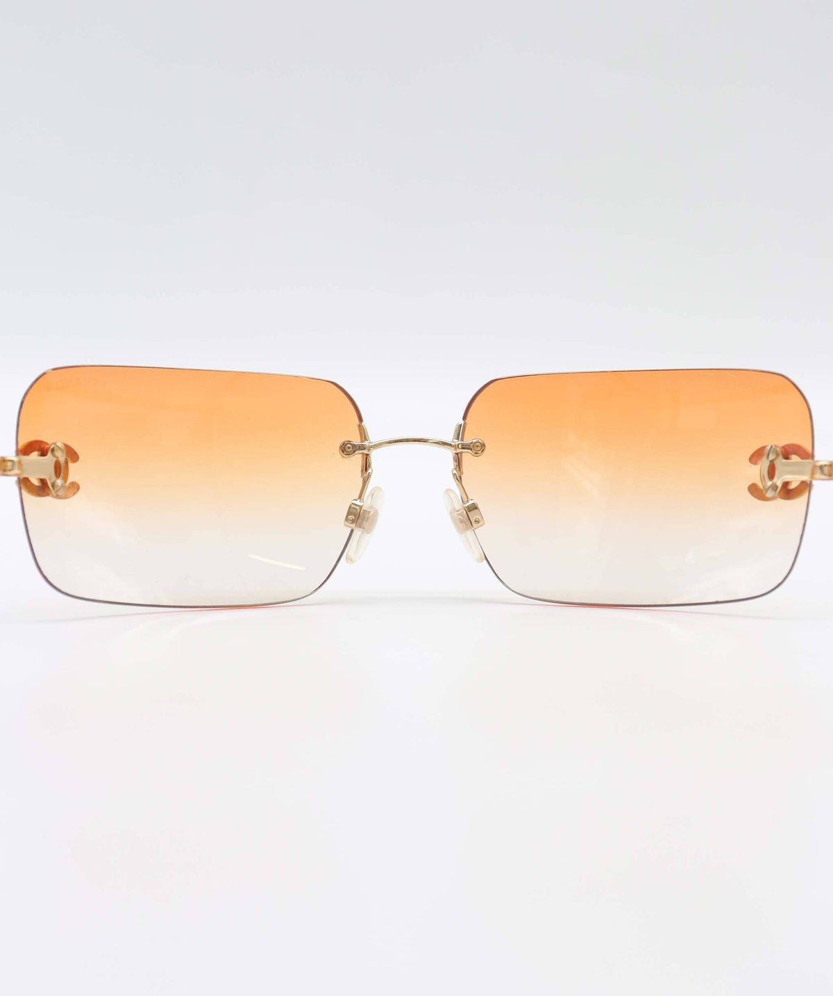 Luxury Promise Chanel Orange CC Glasses AGC3880
