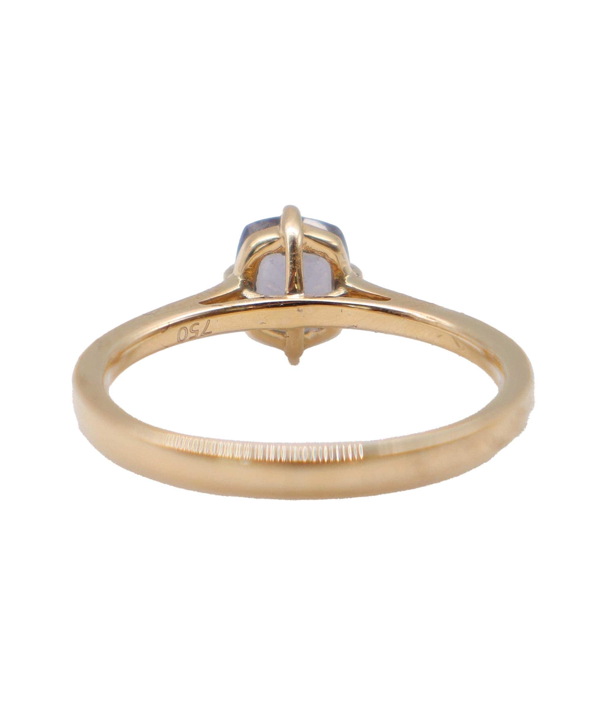 Luxury Promise claw ring 1.3ct yg 1.38ctsspinel us8 DXBD0315