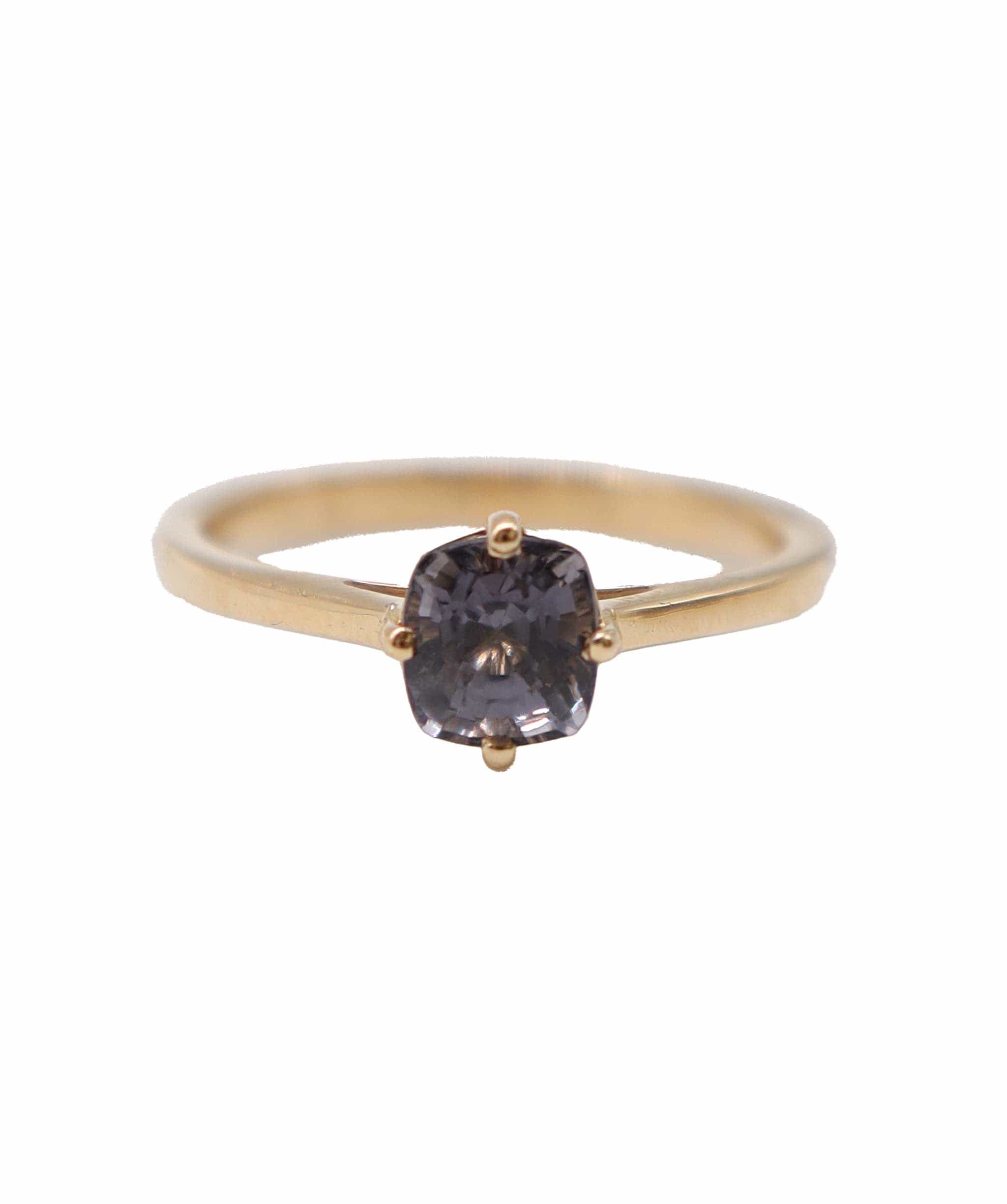 Luxury Promise claw ring 1.3ct yg 1.38ctsspinel us8 DXBD0315