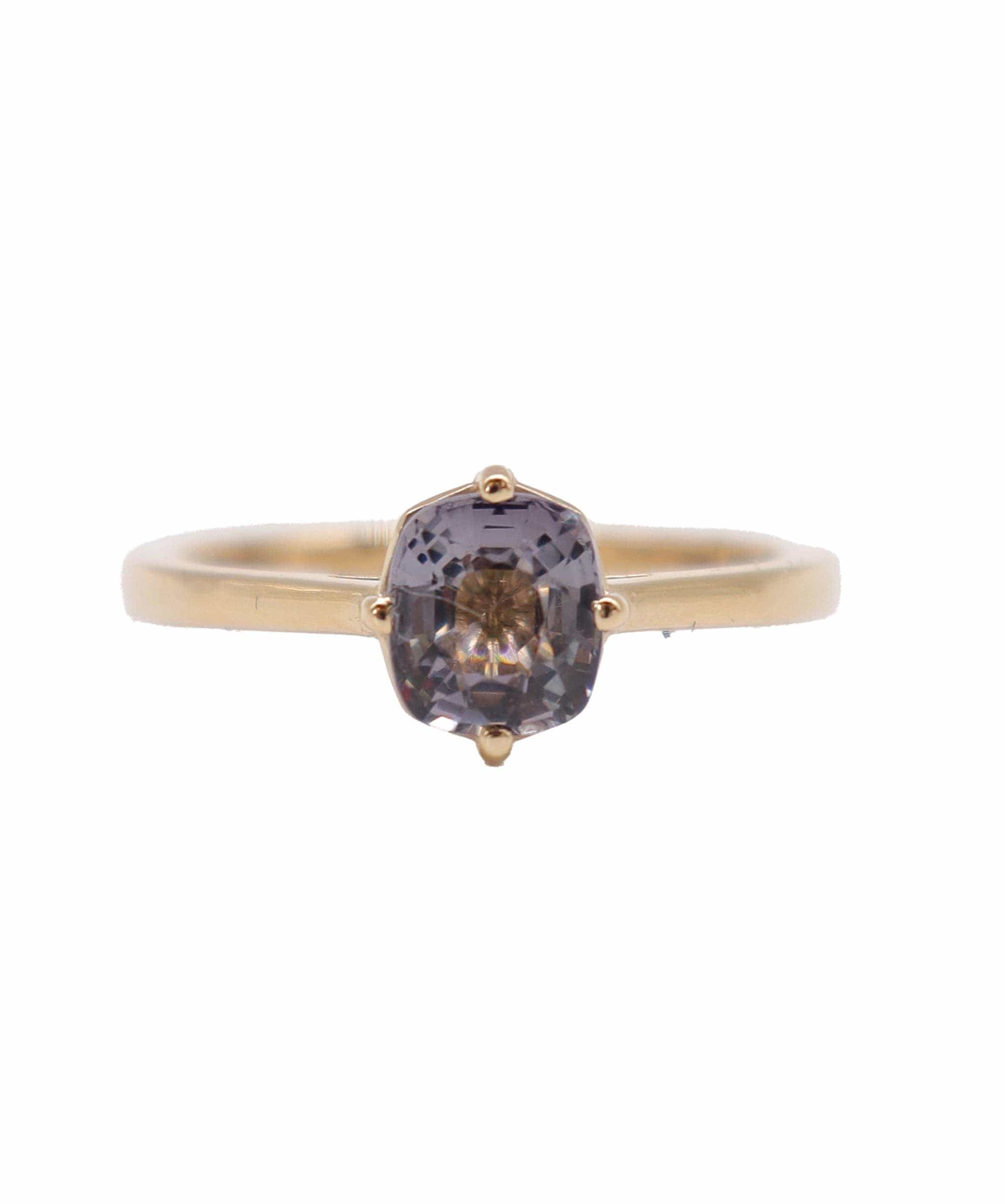 Luxury Promise claw yg ring 1.35cts spinel us8  DXBD0309