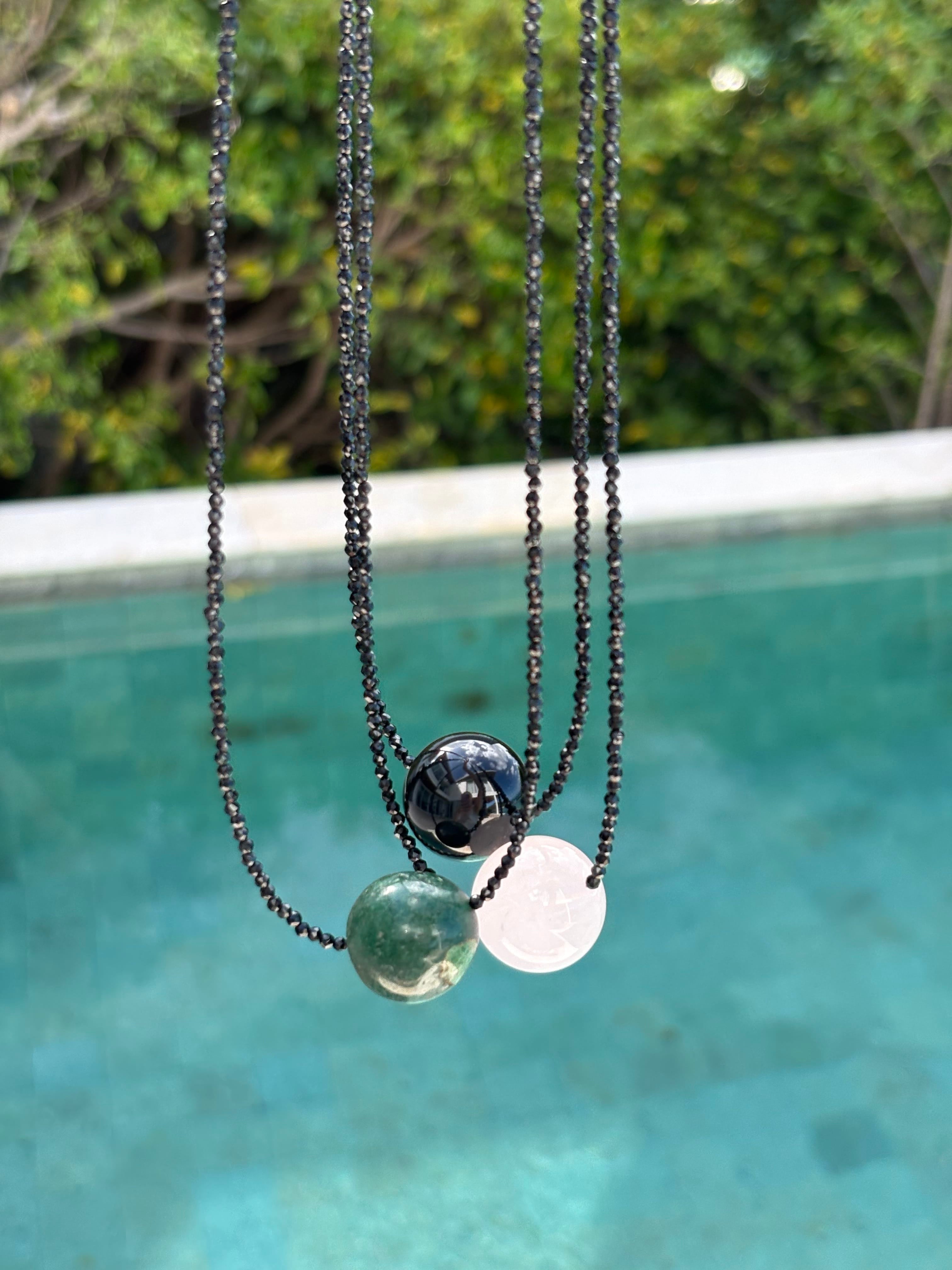 Luxury Promise Custom Planet Necklace DXBCS5329