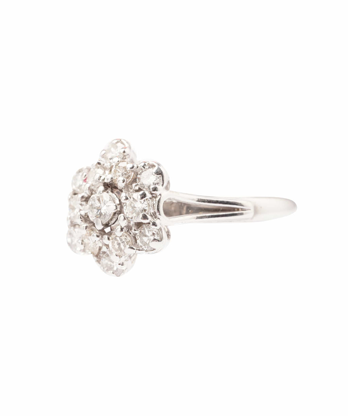 Luxury Promise Diamond Cluster Ring WA90657