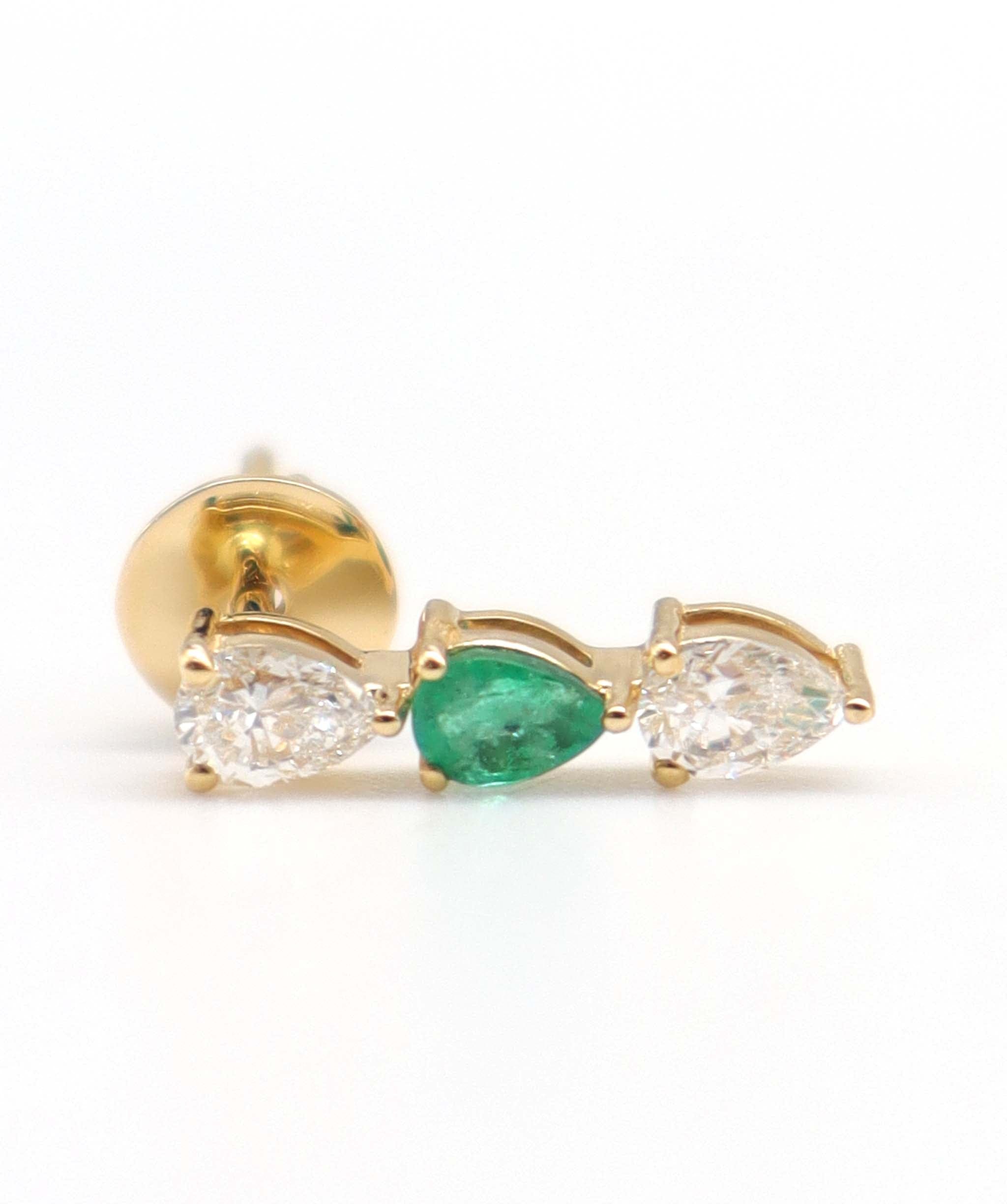 Luxury Promise Diamond Gemstone Gold Precious Stones Ruby Sapphire emerald ASC6886