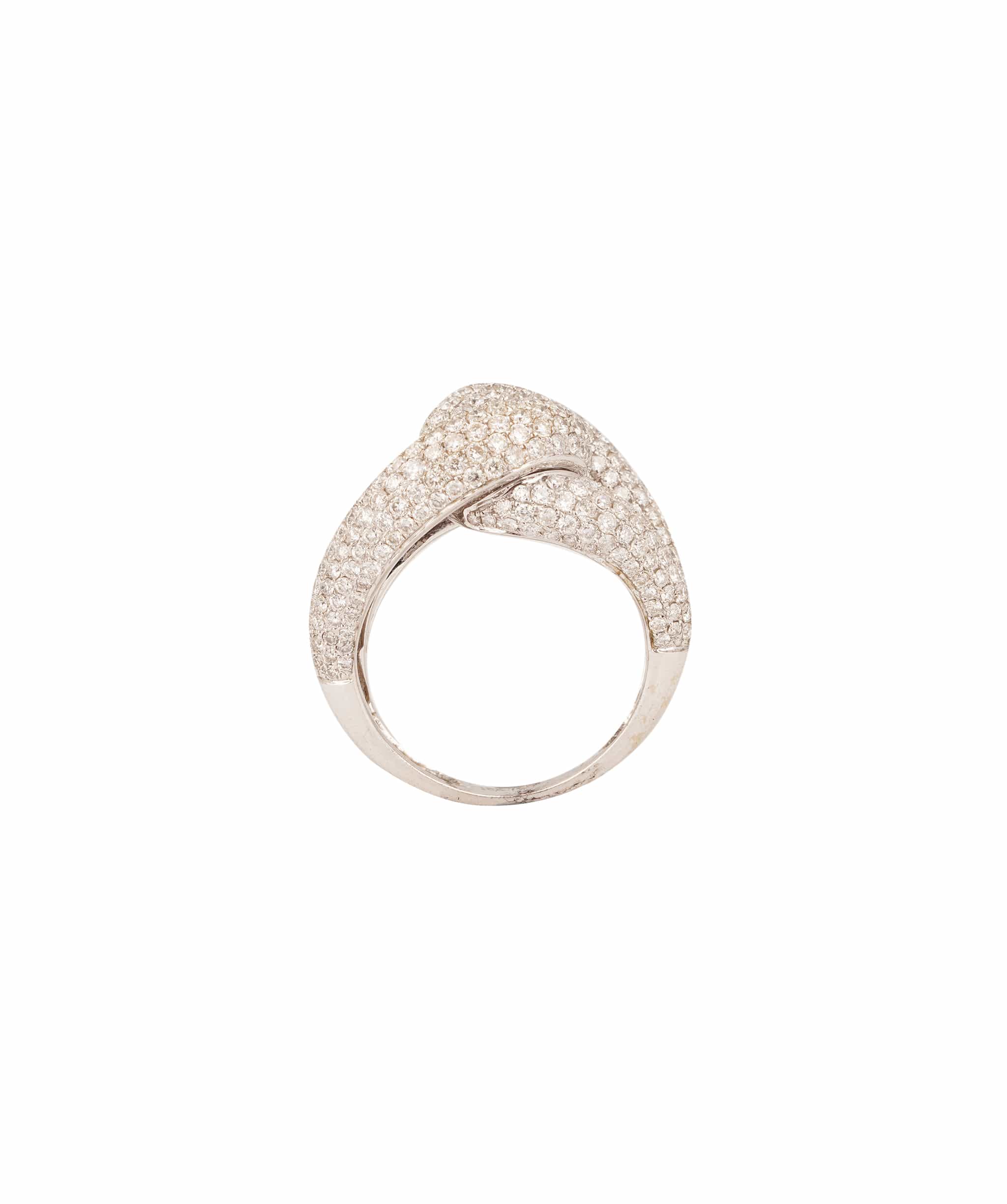 Luxury Promise Diamond Knot Ring WA90675
