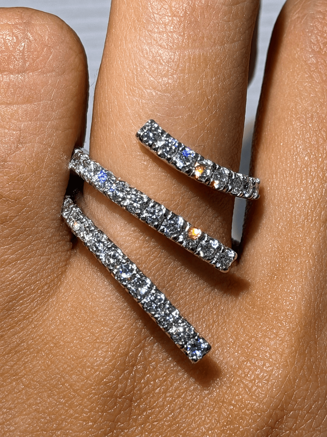 Luxury Promise Diamond Ring in Pt / D1.7 118 JJC0920