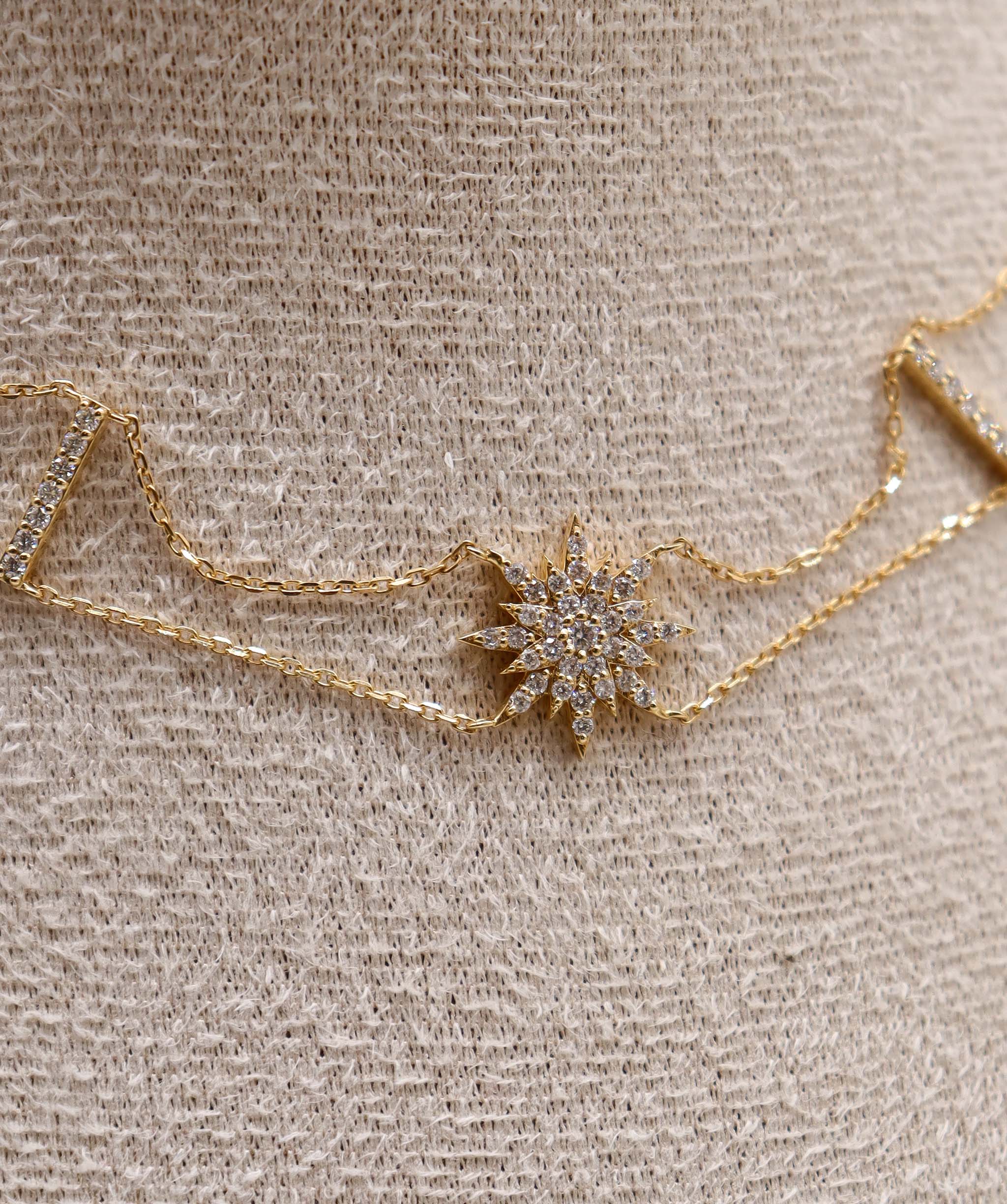 Luxury Promise Diamond Star Choker Odyssey Supernova ASC6891