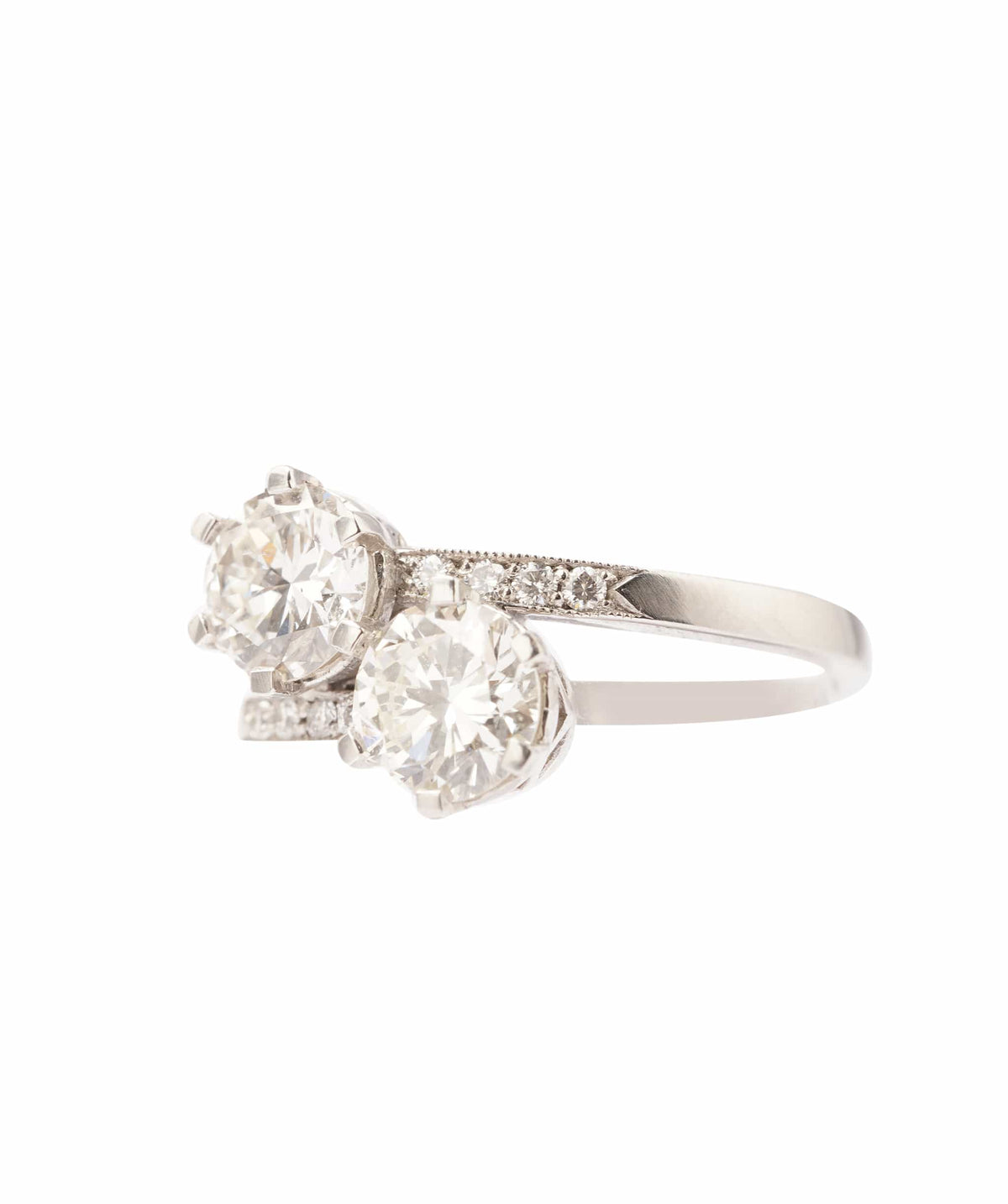 Luxury Promise Diamond Toi et Moi Ring WA90718