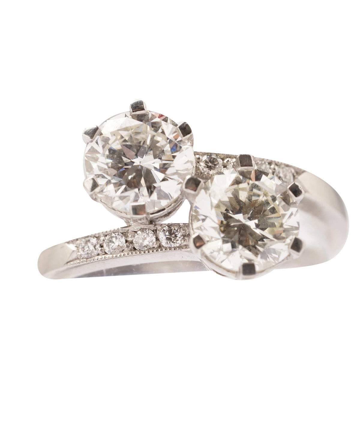 Luxury Promise Diamond Toi et Moi Ring WA90718
