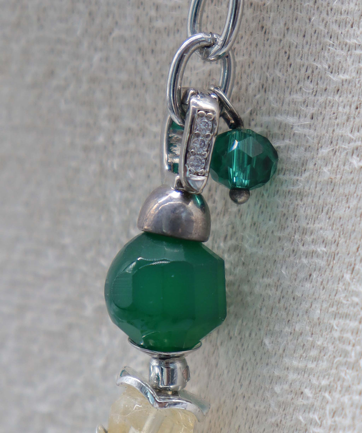 Luxury Promise Diopside Necklace DXBCS4454