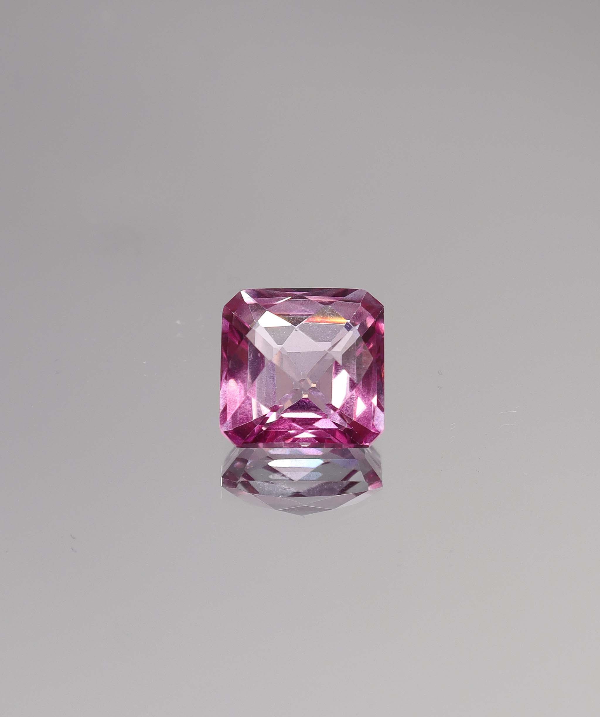 Luxury Promise DO NOT USE 10.39ct Radiant Square Cut Pink Topaz DXBS6139