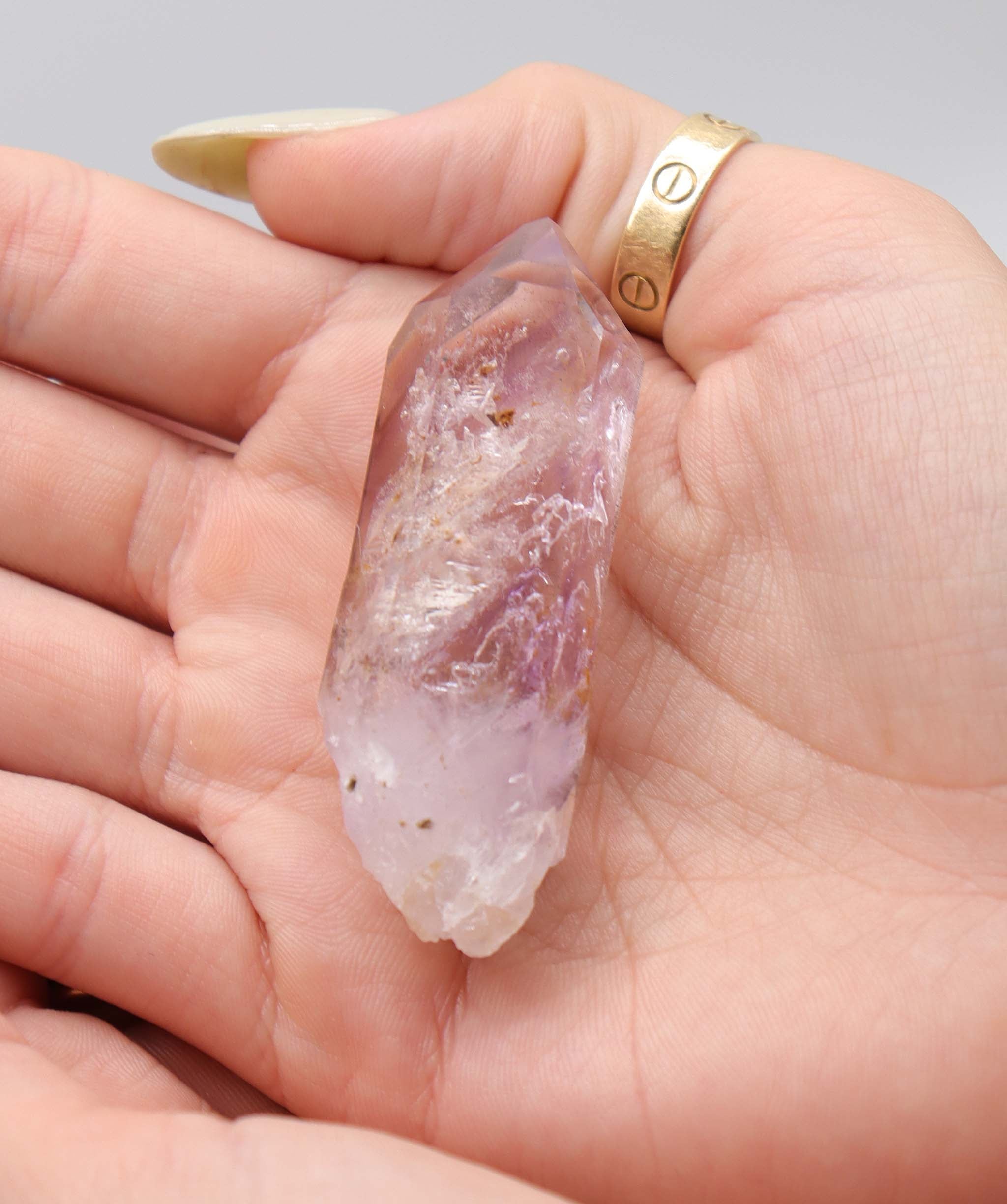 Luxury Promise Energy Crystal Quartz Amethyst from Namibia (Large) RDC0177