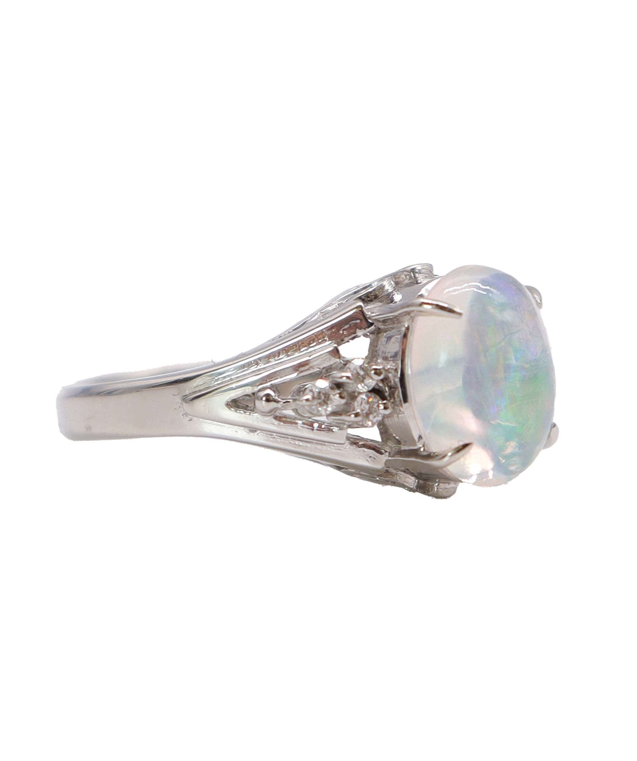 Luxury Promise EU 53 Opal/diamond ring DXBS4572