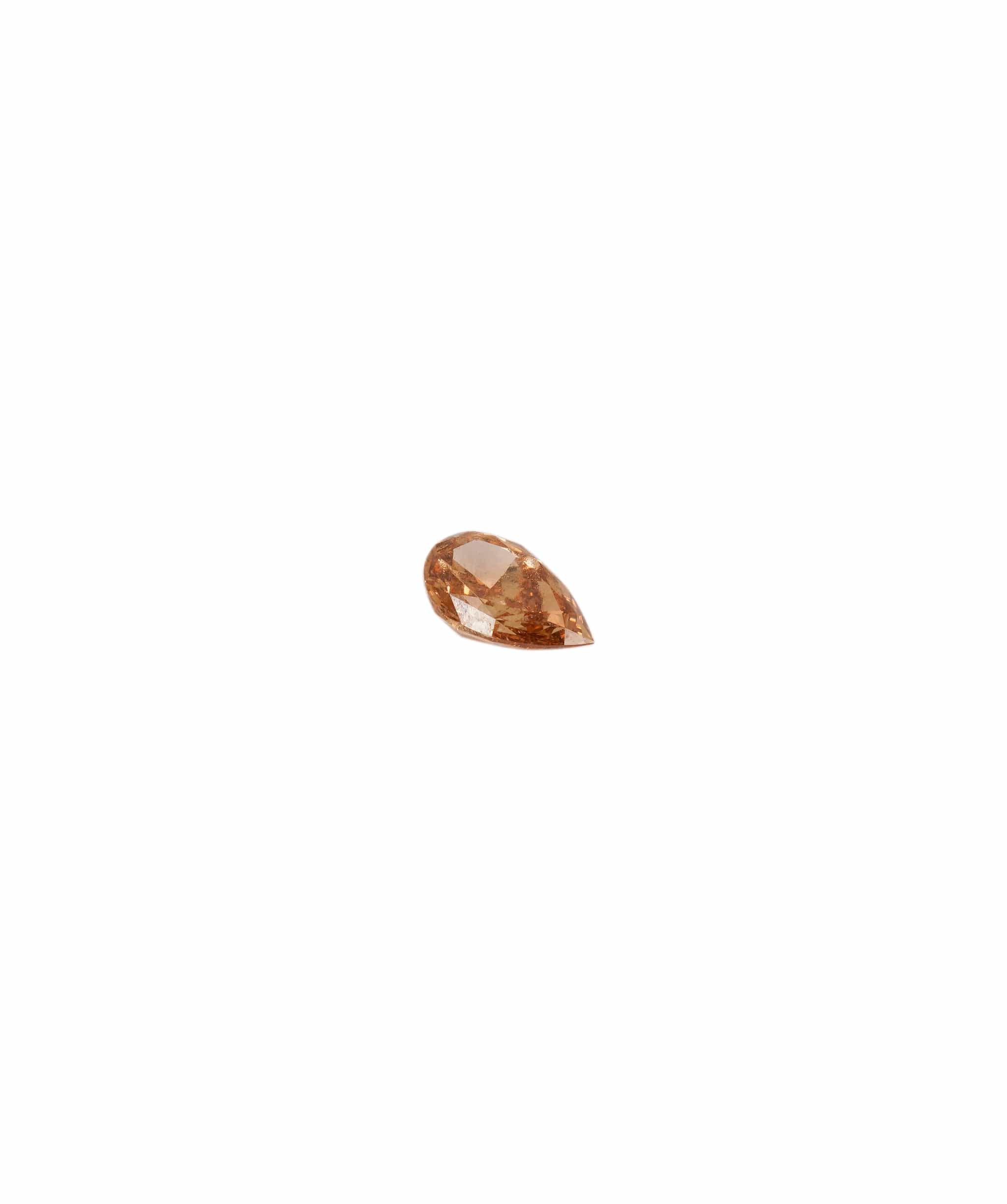 Luxury Promise Fancy Yellow 0.42crt Pear Diamond ANC1362