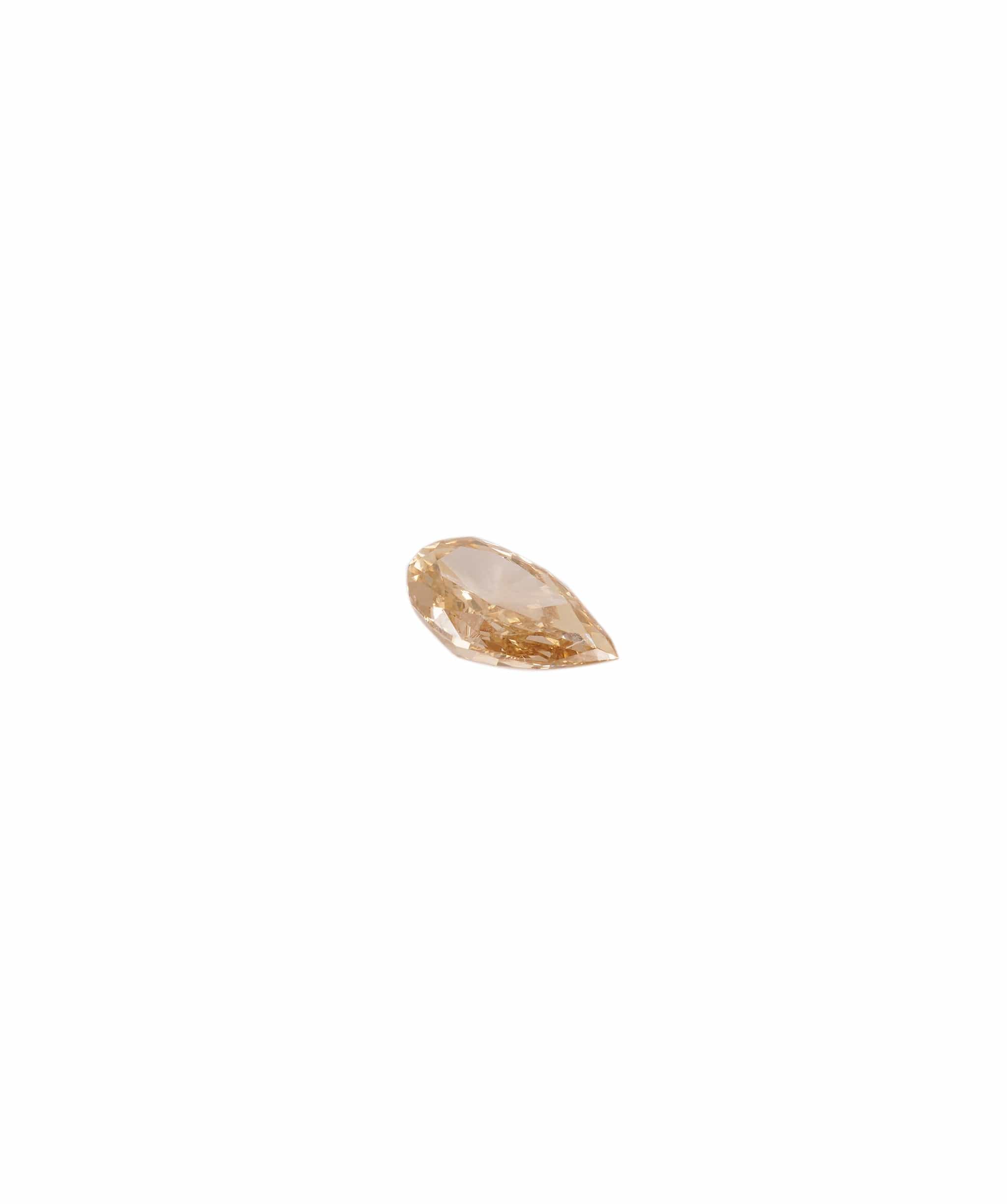 Luxury Promise Fancy Yellow 0.43crt Pear Diamond ANC1346