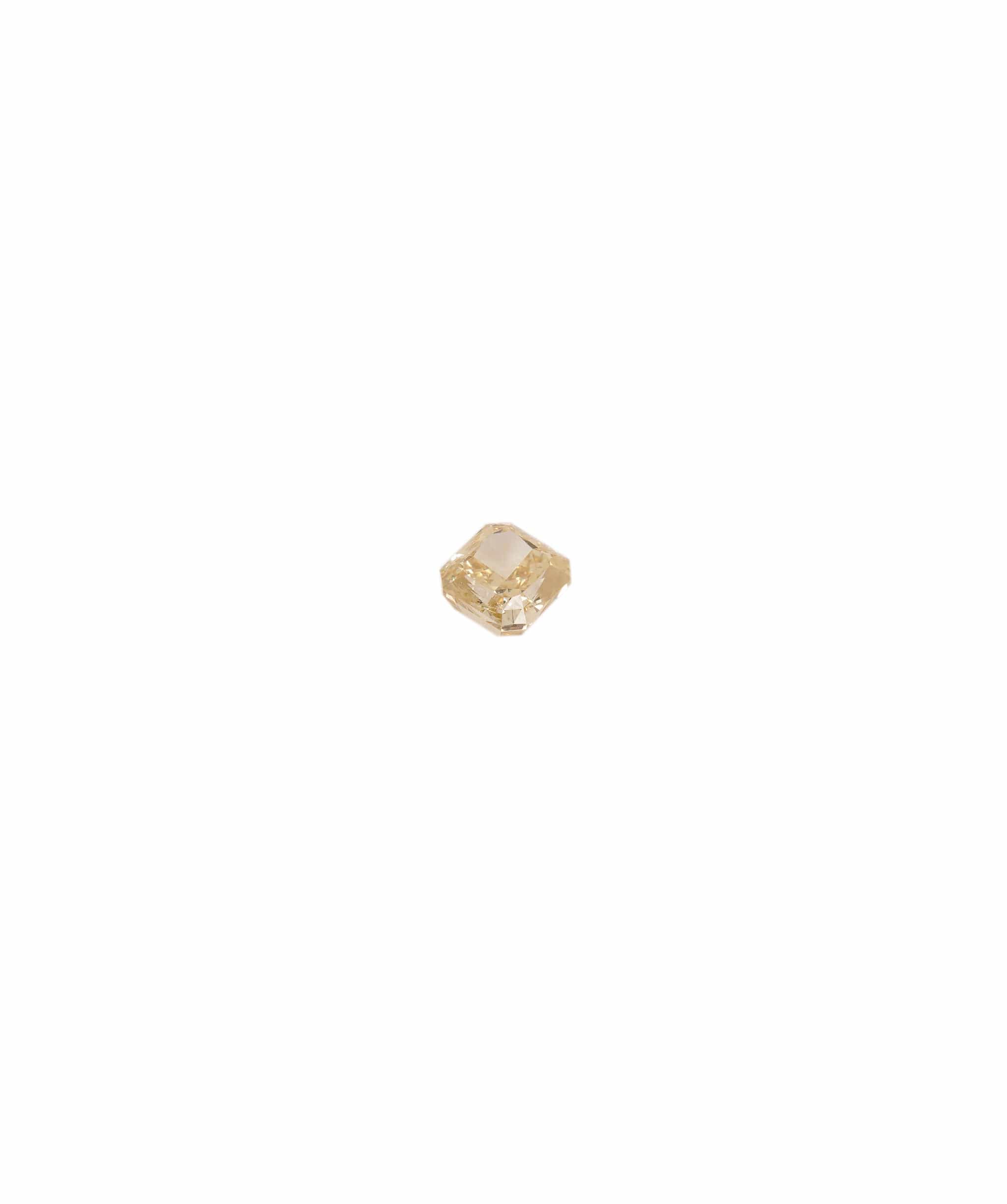 Luxury Promise Fancy Yellow 0.4crt Cushion Diamond ANC1323