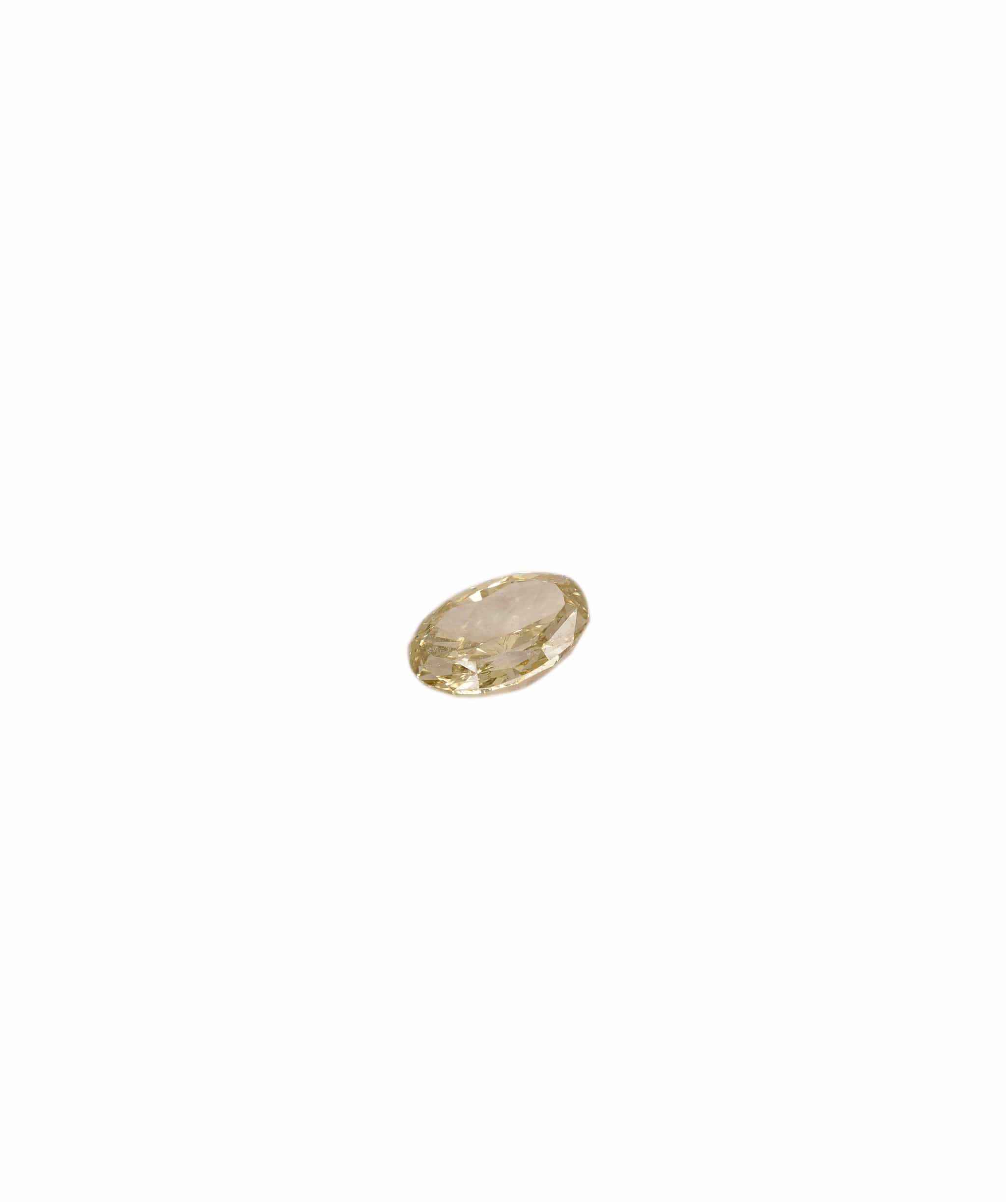 Luxury Promise Fancy Yellow 0.68crt Fancy Cut Diamond ANC1311