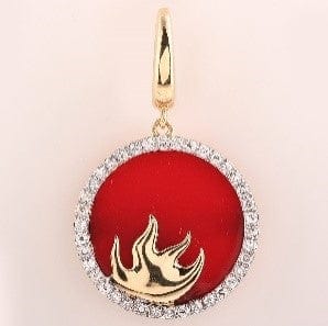 Luxury Promise Fire element charm RDCH0046VM RJC3711