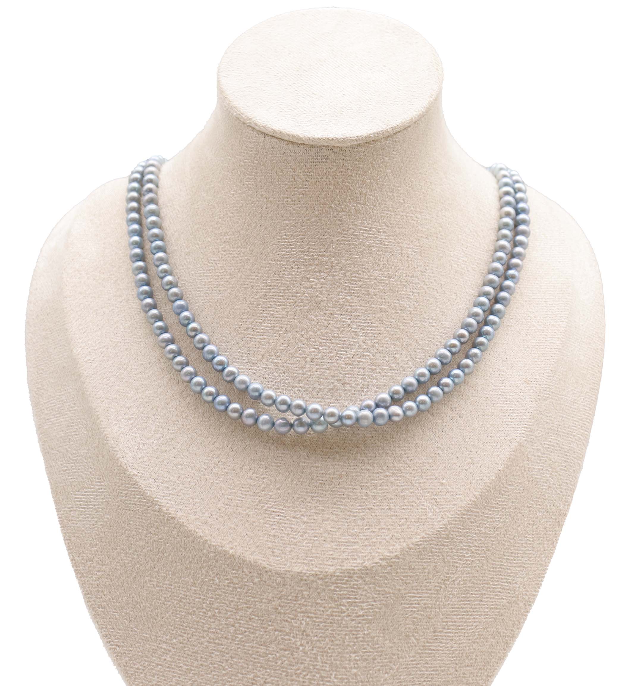 Luxury Promise Freshwater Blue Pearls DXBCS3361