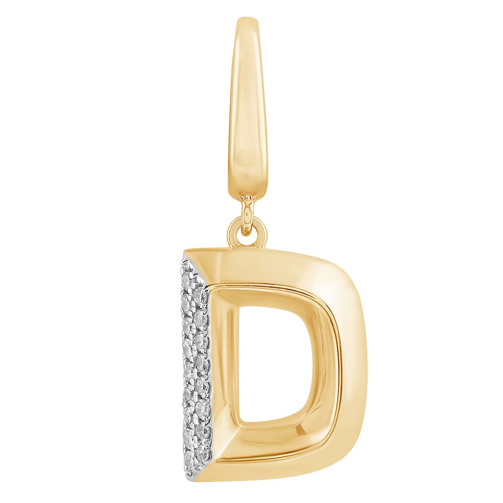 Luxury Promise Gold Alphabet charm RDCH006-D RDCH006-D