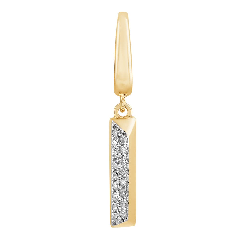 Luxury Promise Gold Alphabet charm RDCH006-I RDCH006-I