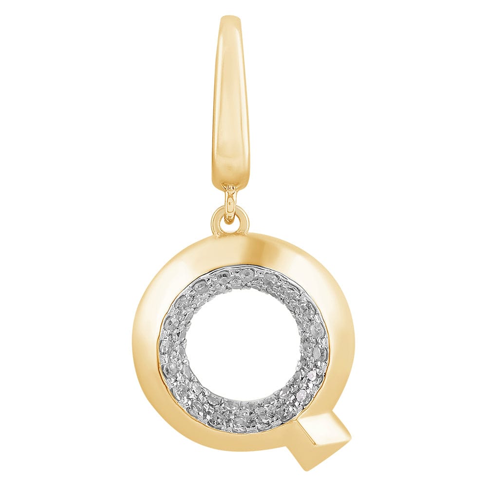 Luxury Promise Gold Alphabet charm RDCH006-Q RDCH006-Q