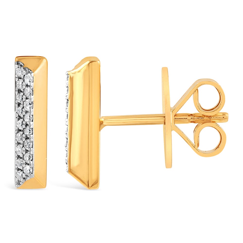 Luxury Promise Gold alphabet stud RDE00047-I RDE00047-I