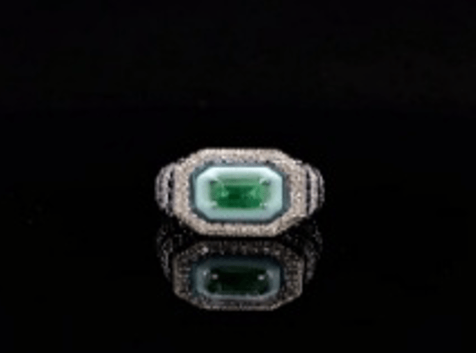 Luxury Promise Gold and Diamond RingSize: EU-47 5.449g (Gold: 5.029g, Dia: 0.64ct) R-AA13G