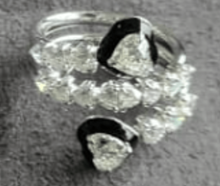 Luxury Promise Gold and Diamond RingSize: EU-51 6.29g (Gold: 5.806g, Dia: 2.42ct) R-N58G