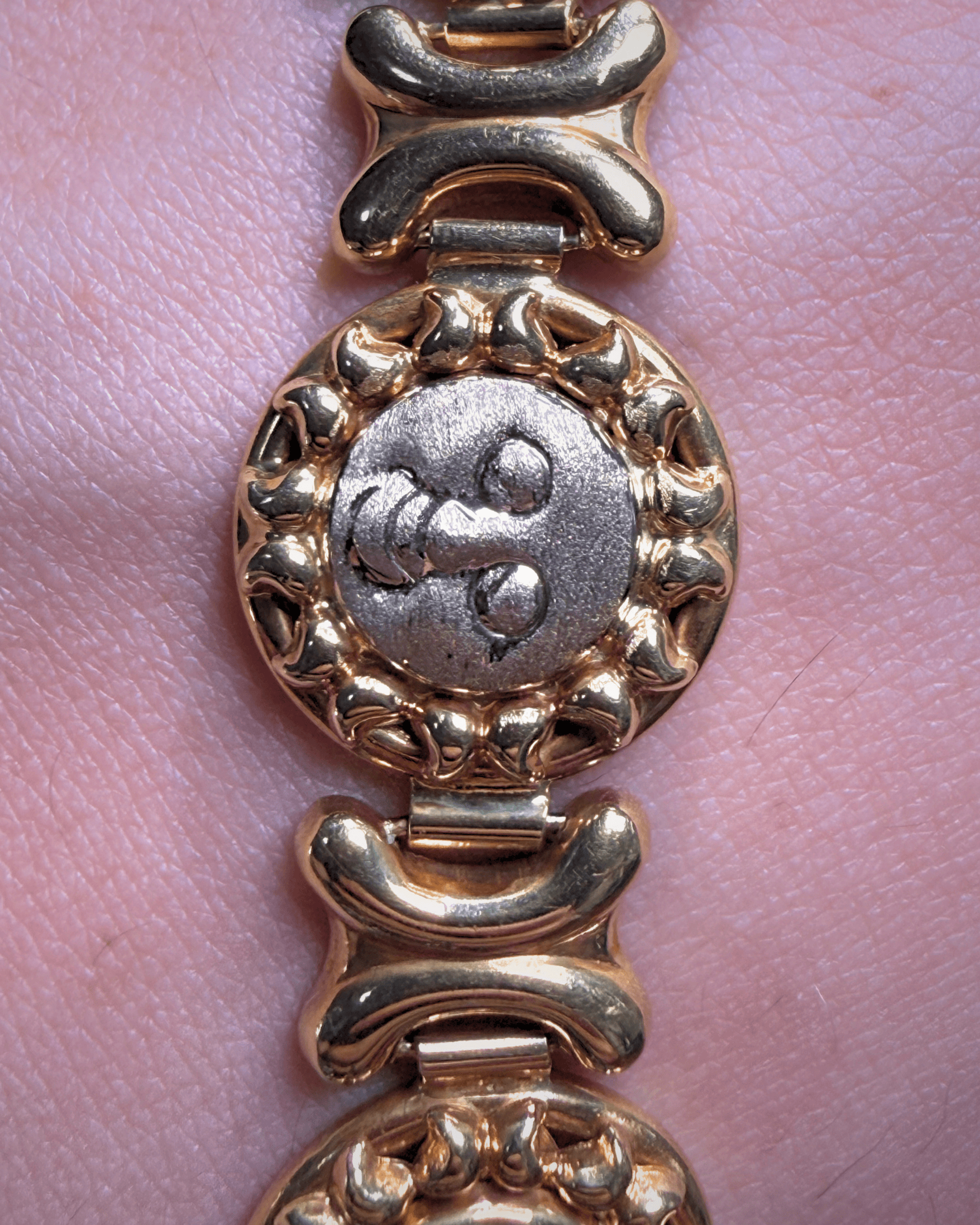 Luxury Promise Gold Chain Bracelet in 18K / 29g  91654  JJC0173