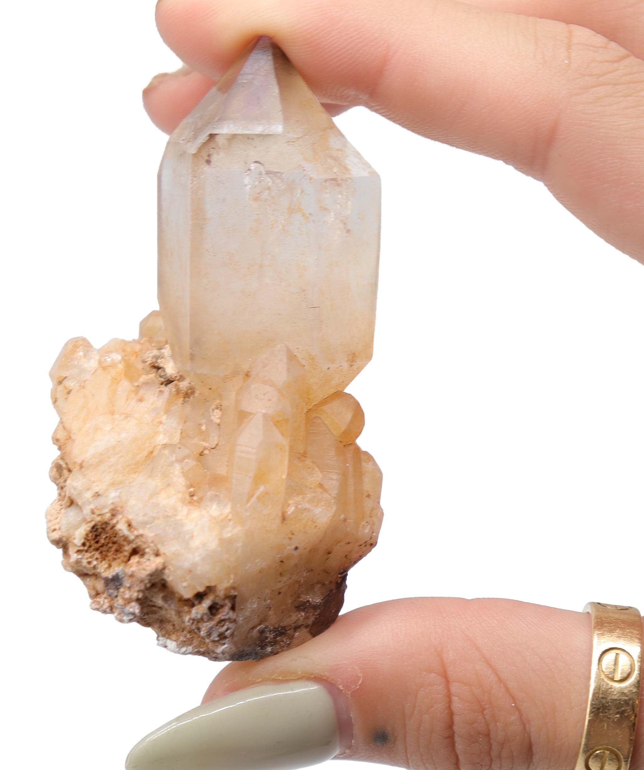 Luxury Promise Guardian Smoky Quartz Crystal from Namibia RDC0184