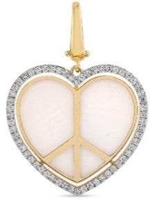 Luxury Promise Heart charm RDP00028 RJC3716