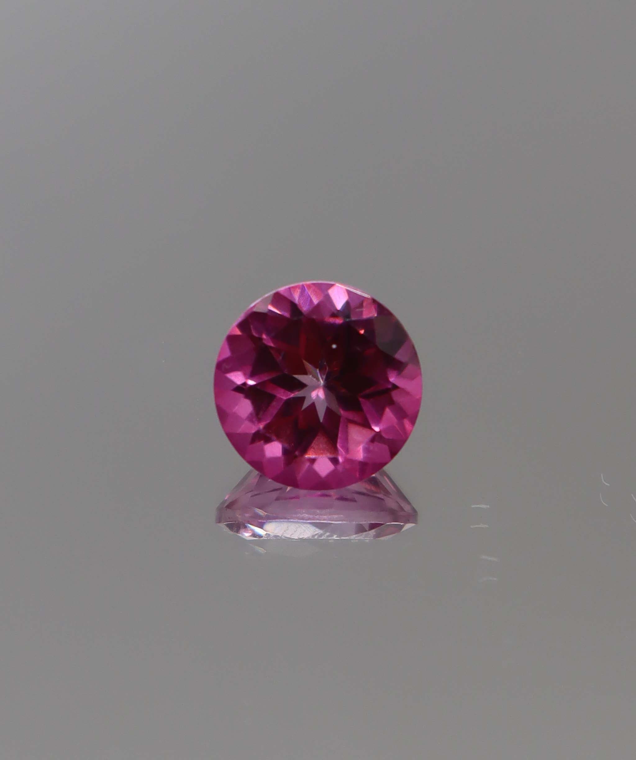 Luxury Promise Hot Pink Topaz Round DXBCD1226