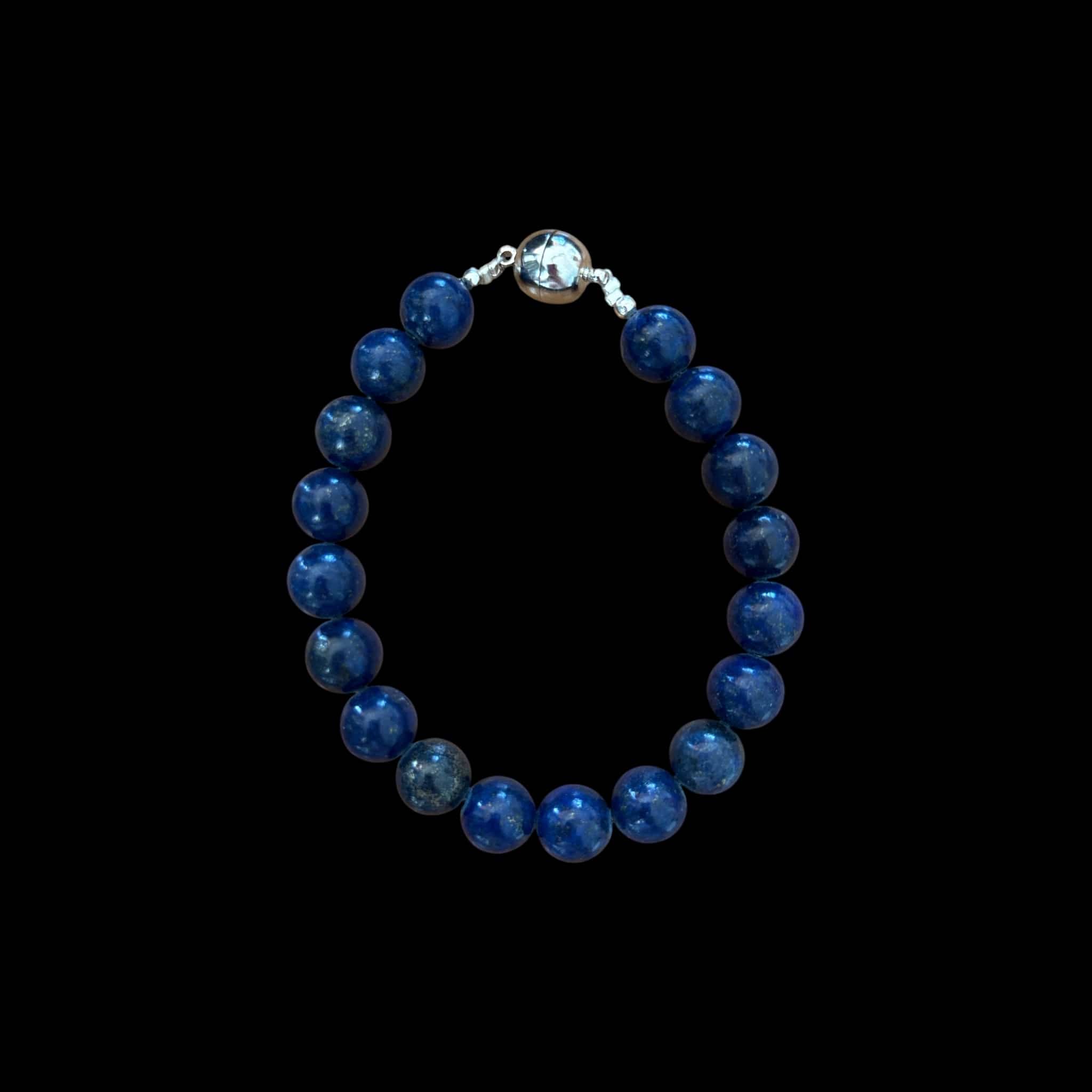 Luxury Promise Interchangeable: Lapis Lazuli + Silver Magnetic Lock DXBCS5347