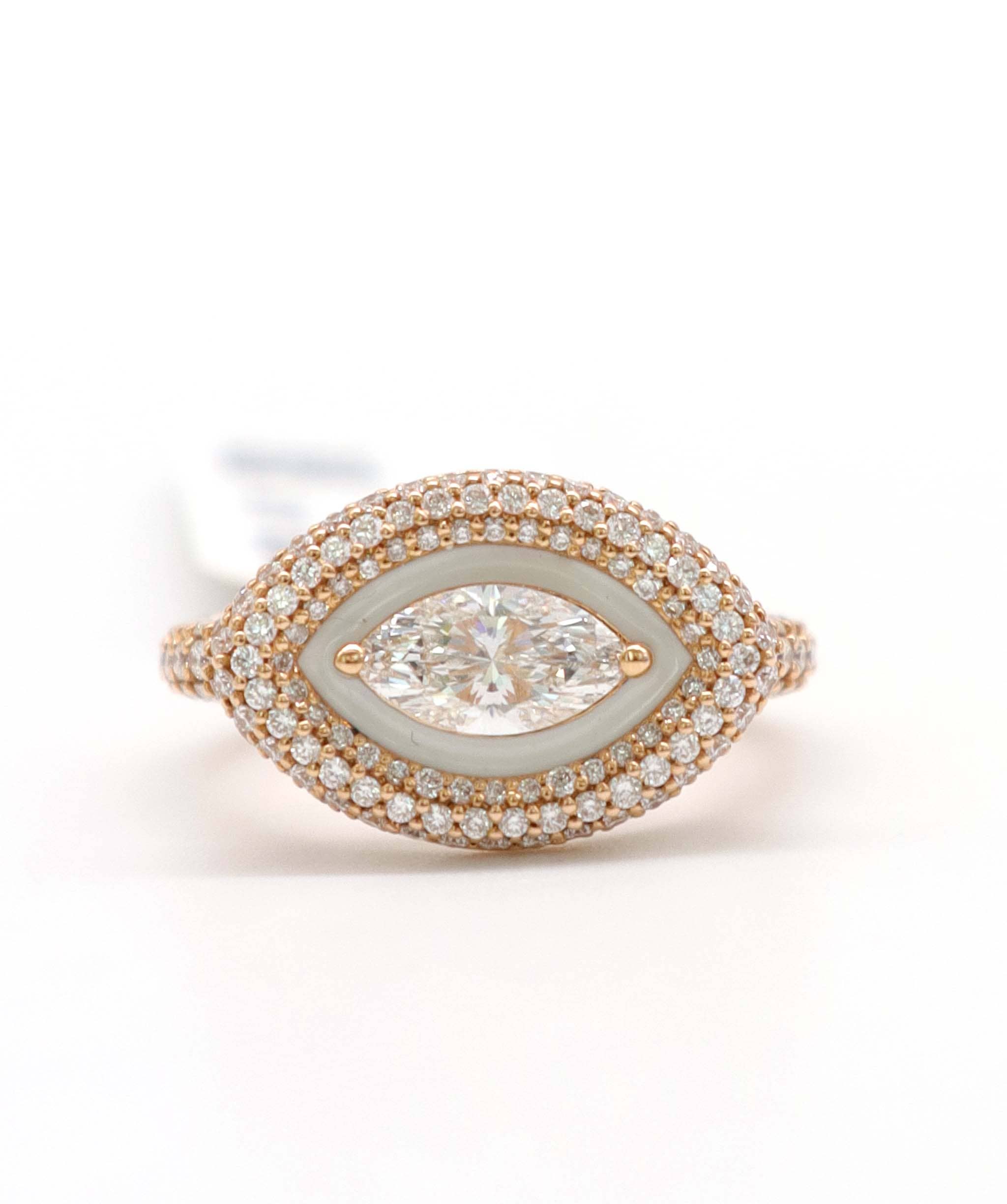 Luxury Promise KAMYEN 1.24CT MARQUISE EYE RING Ring R-AC90K