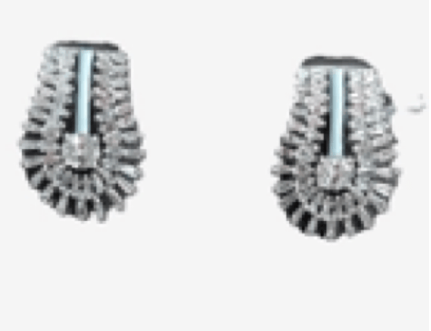 Luxury Promise KAMYEN 1.37CT EYELASH EARRING Earring ER-M22K