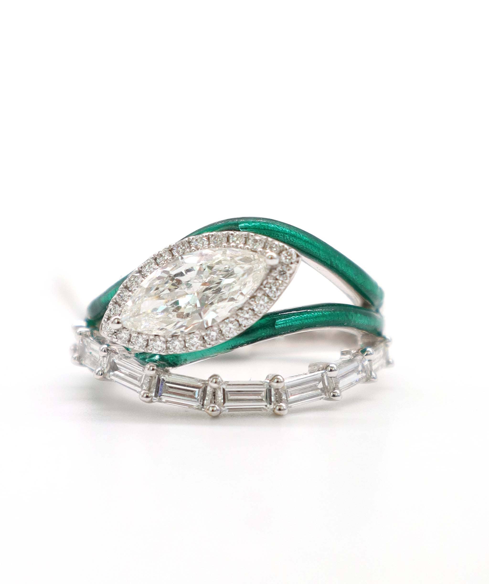 Luxury Promise KAMYEN 1.56CT SIRENE RING Ring R-Z10K