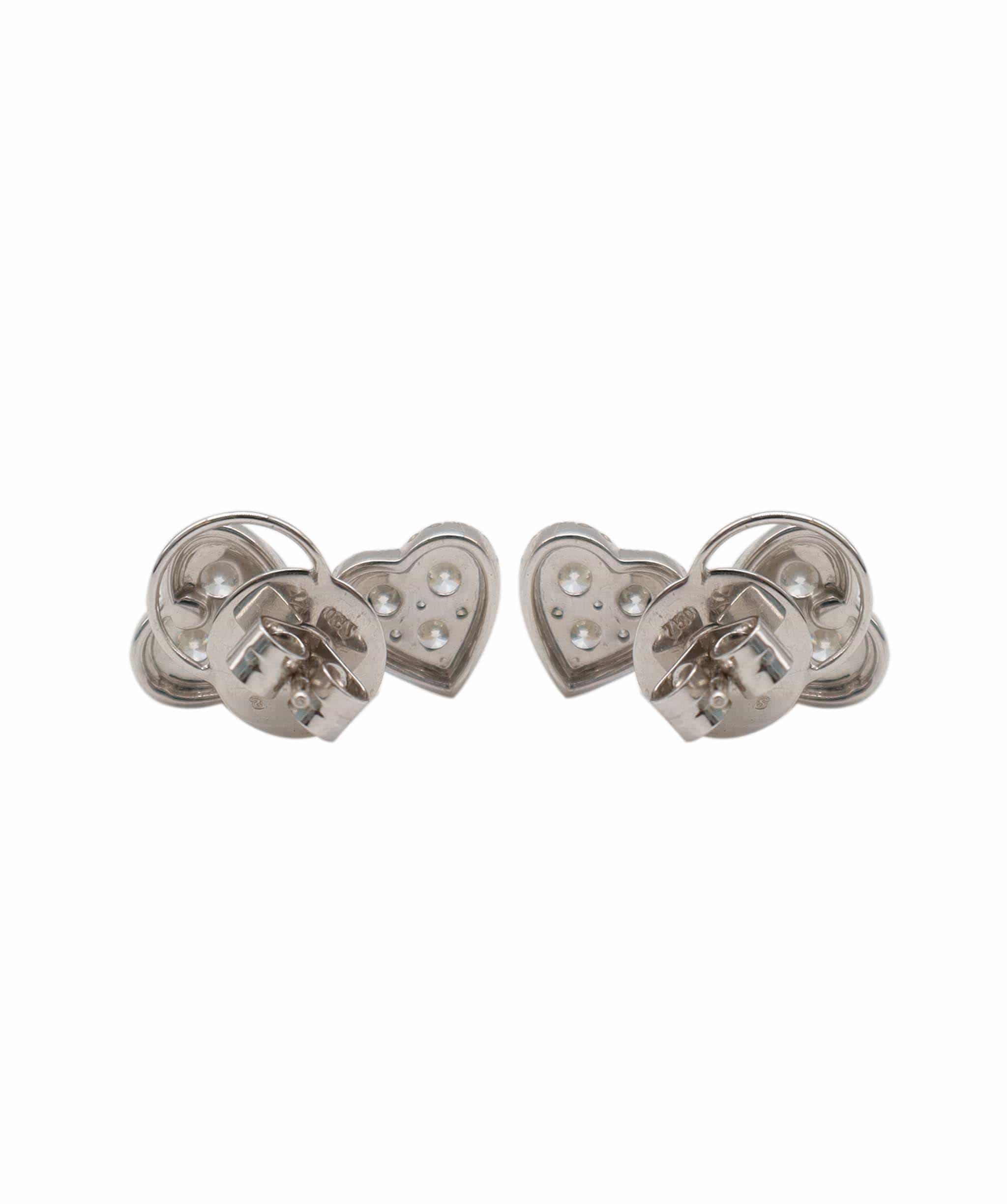Luxury Promise KAMYEN 1.71CT TWIN HEART STUDS  Earring ER-B54K