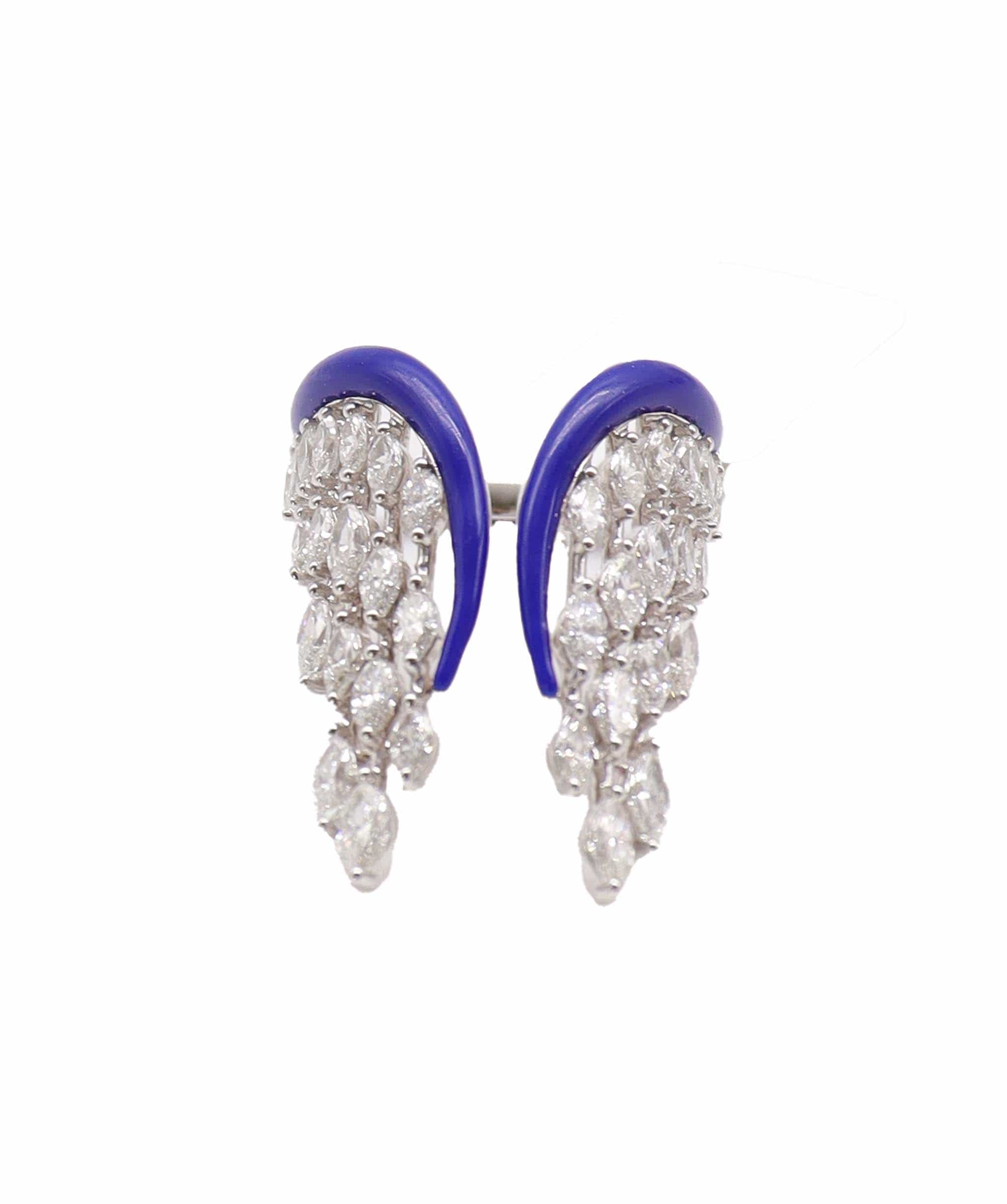 Luxury Promise KAMYEN 1.74CT ANGEL WING RING Ring R-AC35K