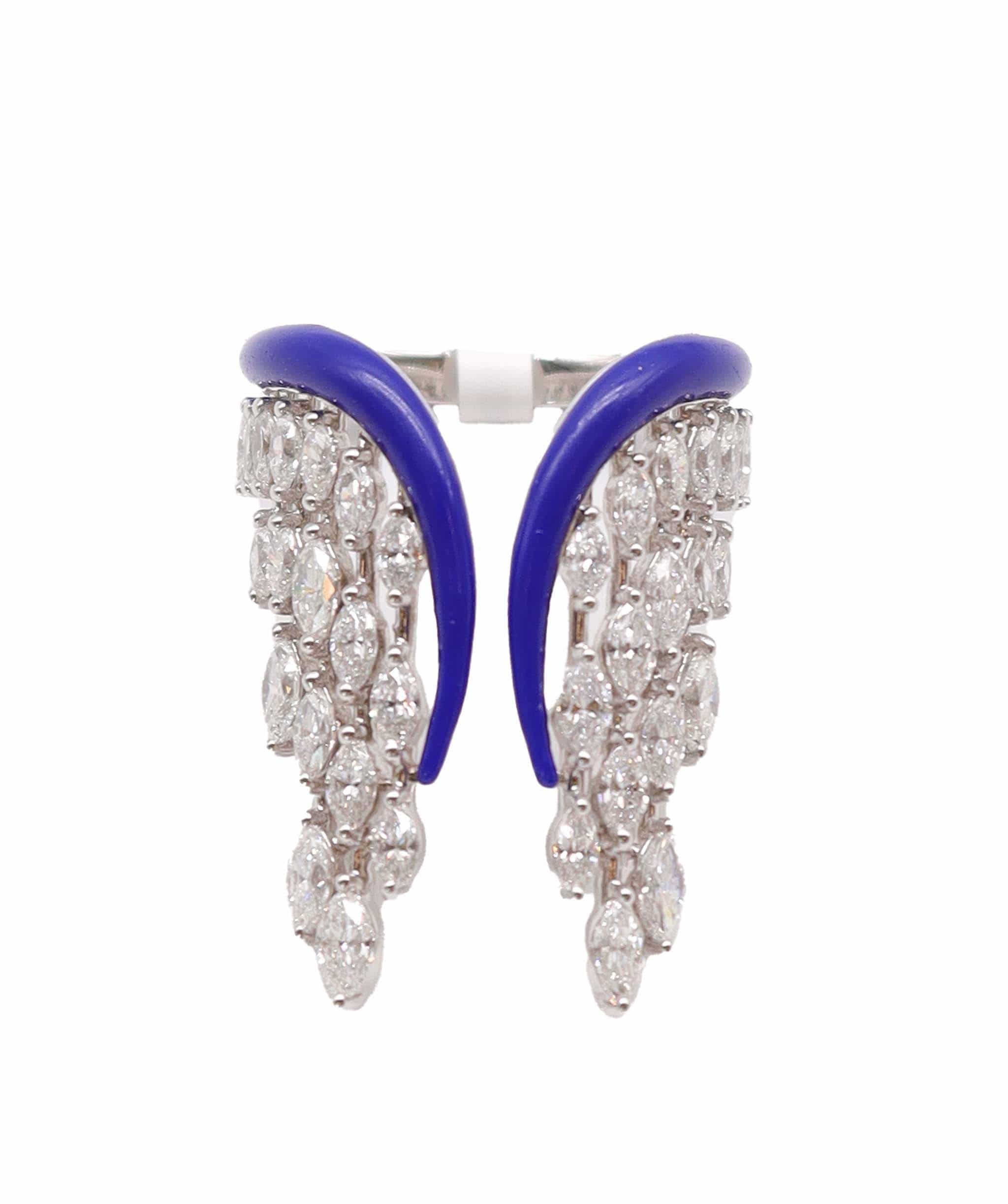 Luxury Promise KAMYEN 1.74CT ANGEL WING RING Ring R-AC35K